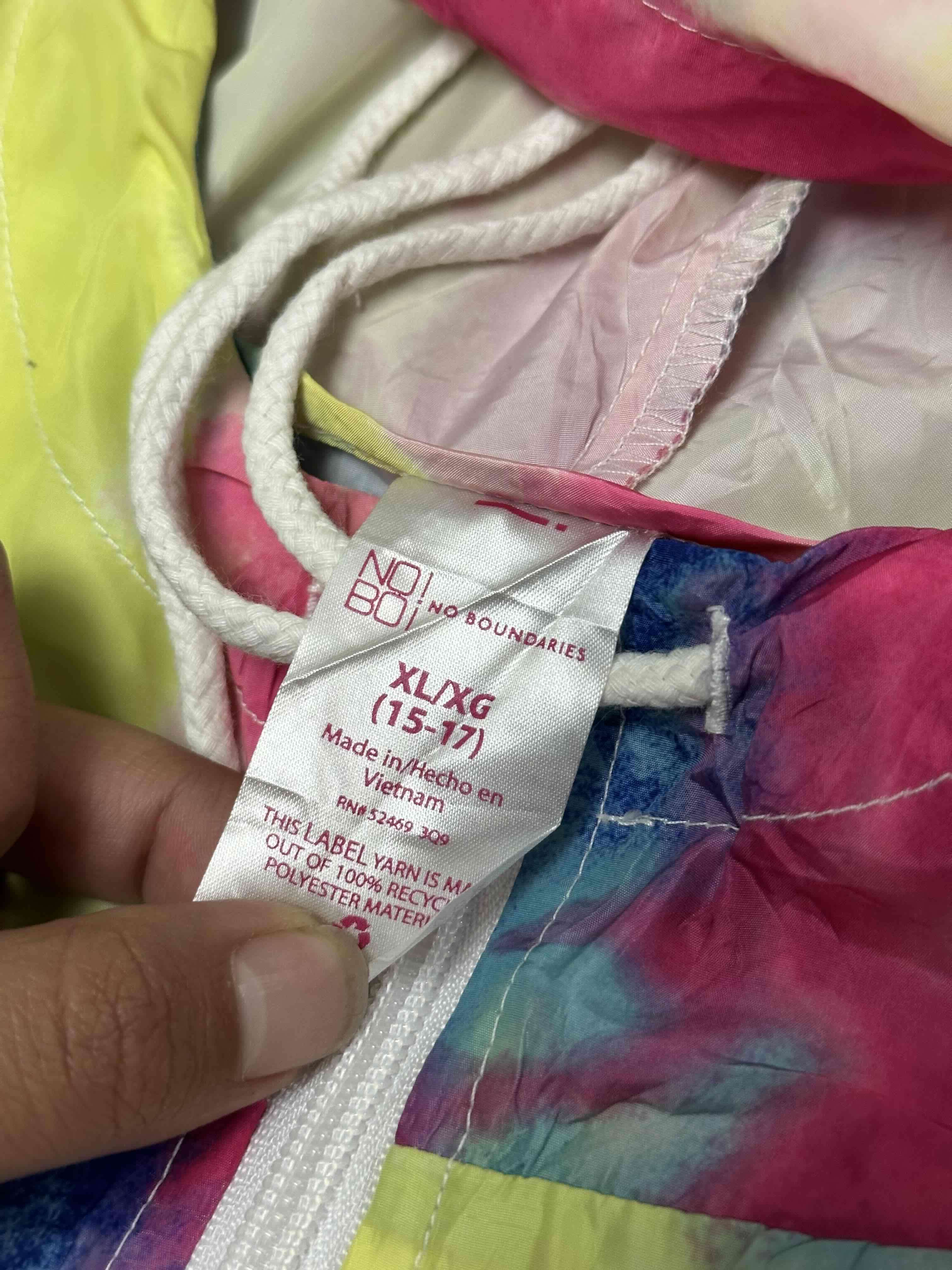 Cortavientos tie-dye multicolor - miniatura 2