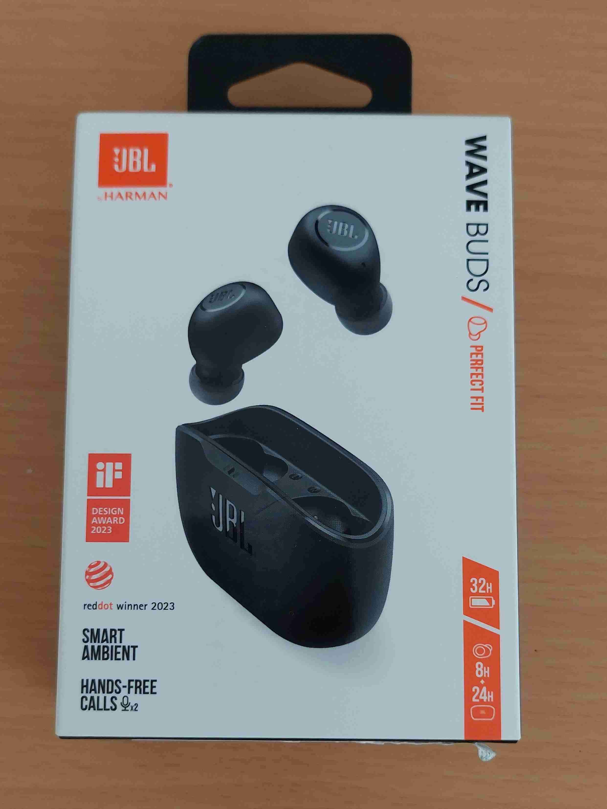 Audífonos TWS Wave Buds negros - miniatura 2