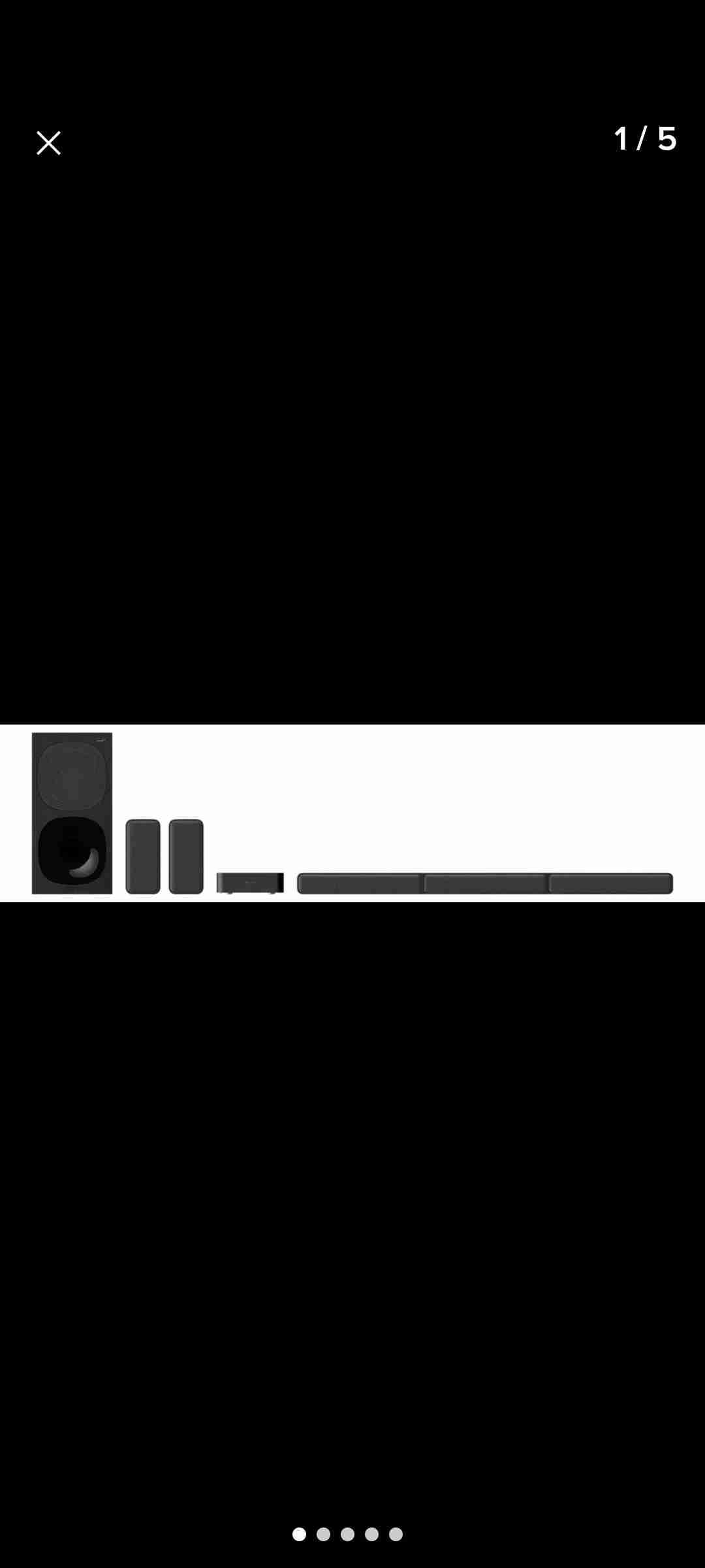 Sistema de sonido Sony 5.1 - miniatura 2