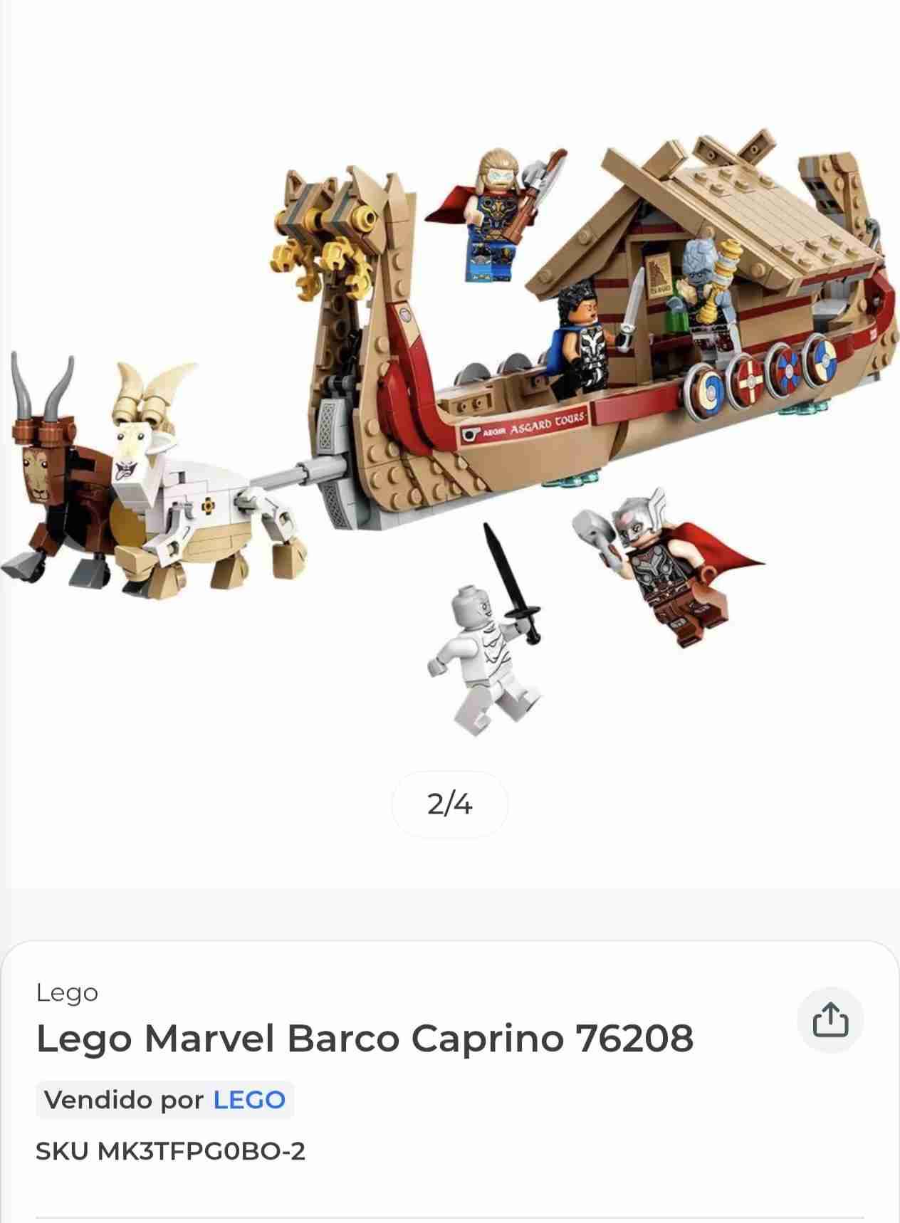 LEGO Thor Love & Thunder set - miniatura 3