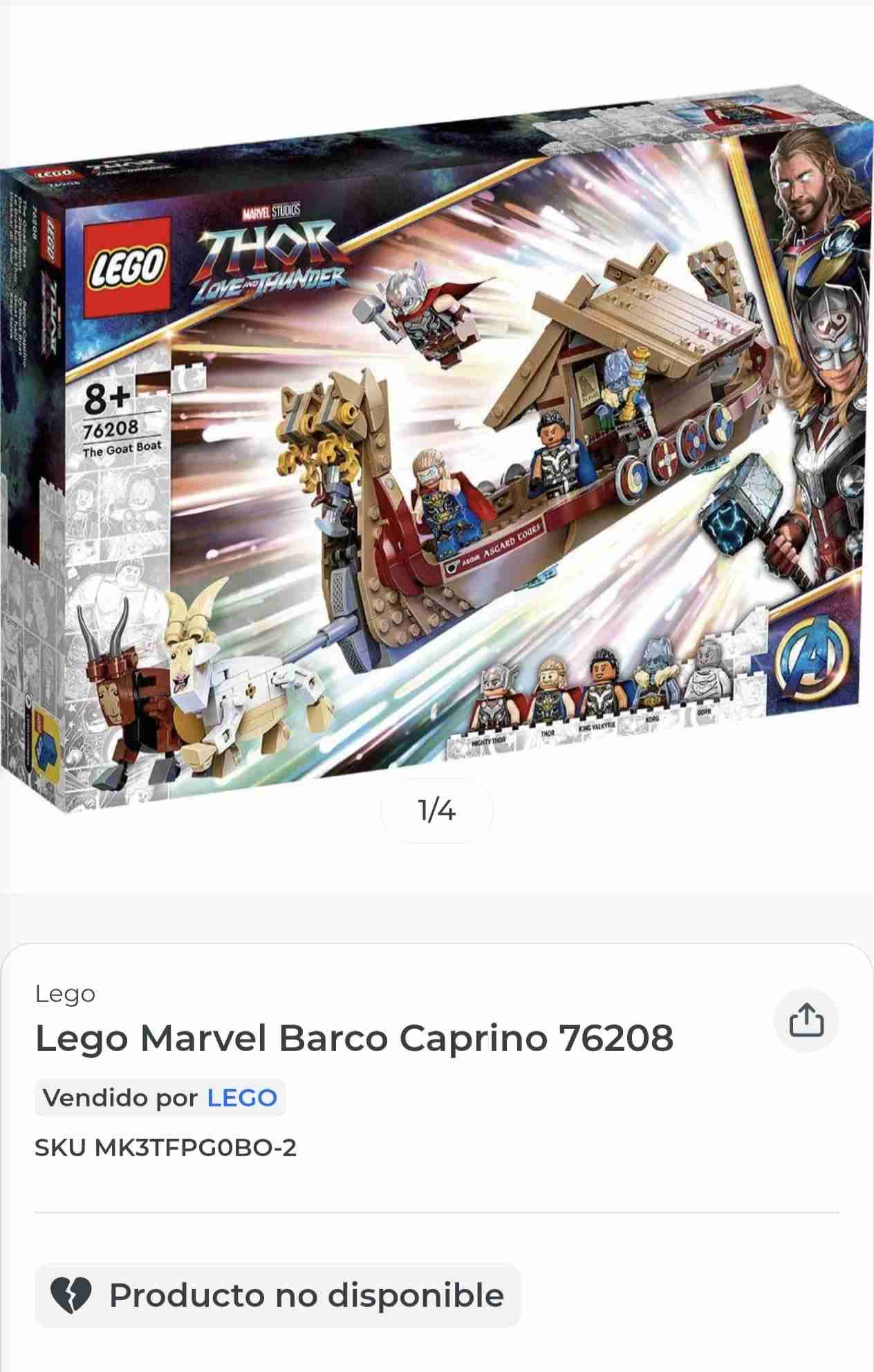 LEGO Thor Love & Thunder set - miniatura 4