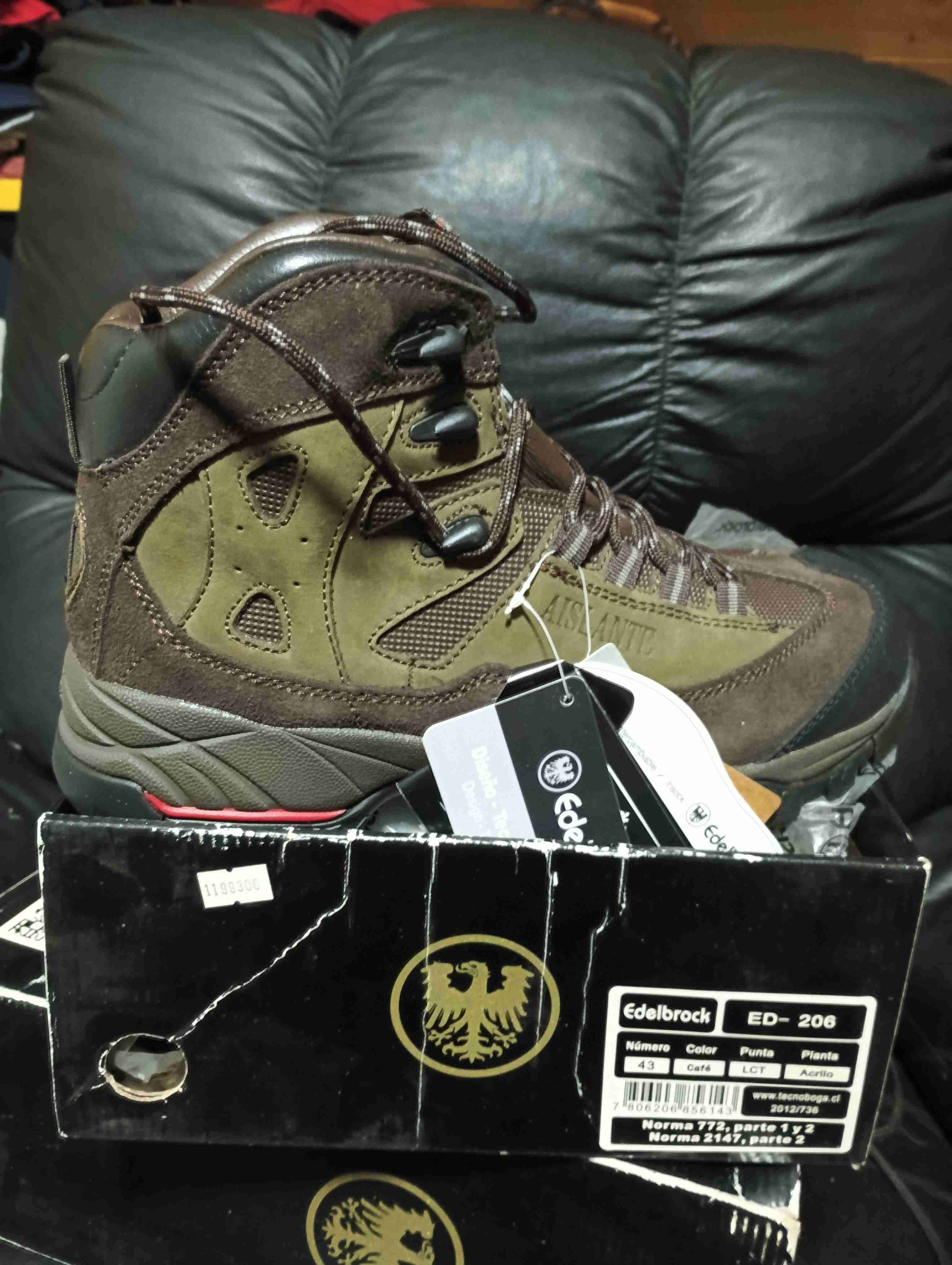 Botas trekking café Edelbrock