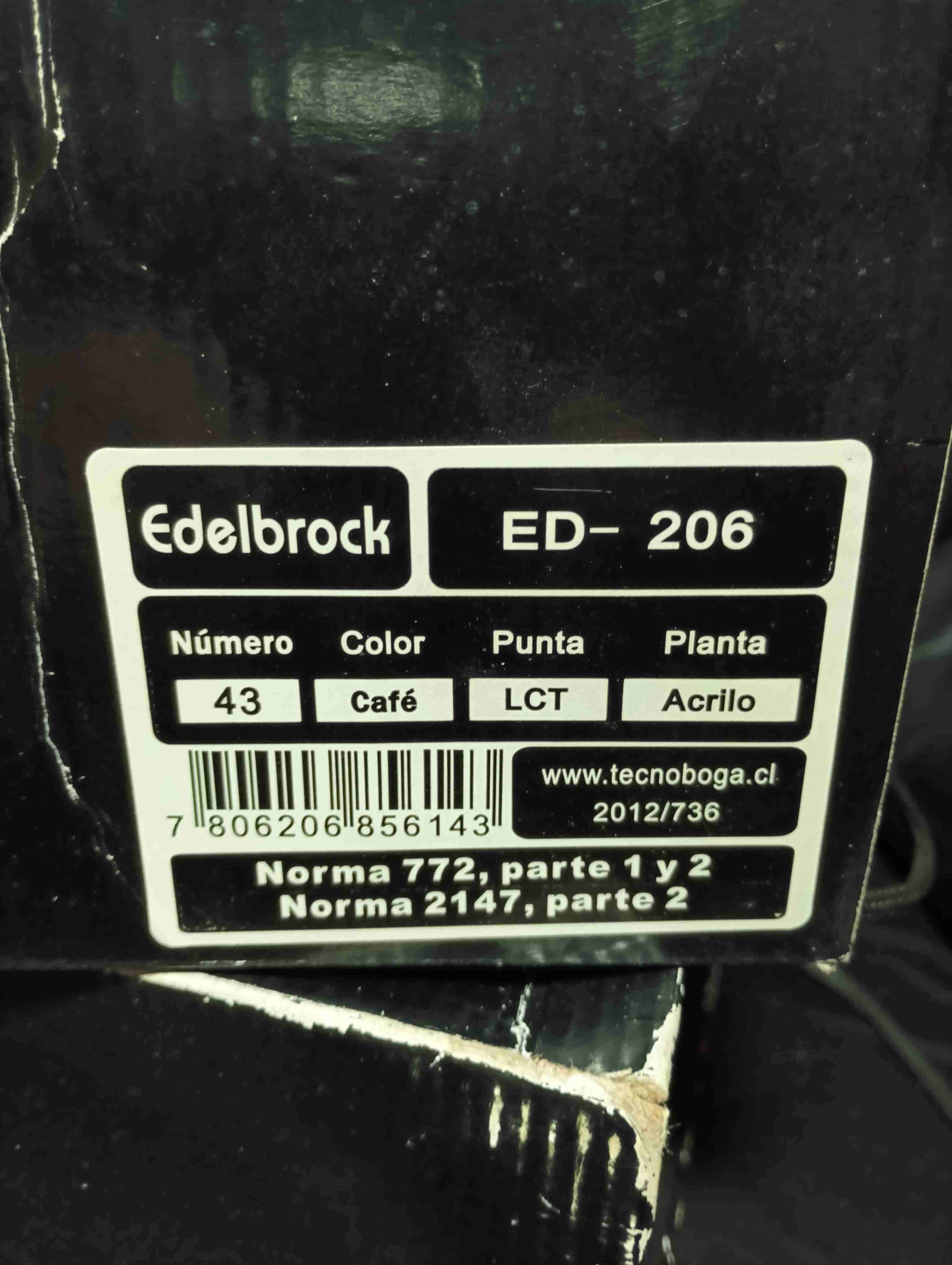 Botas trekking café Edelbrock - miniatura 2
