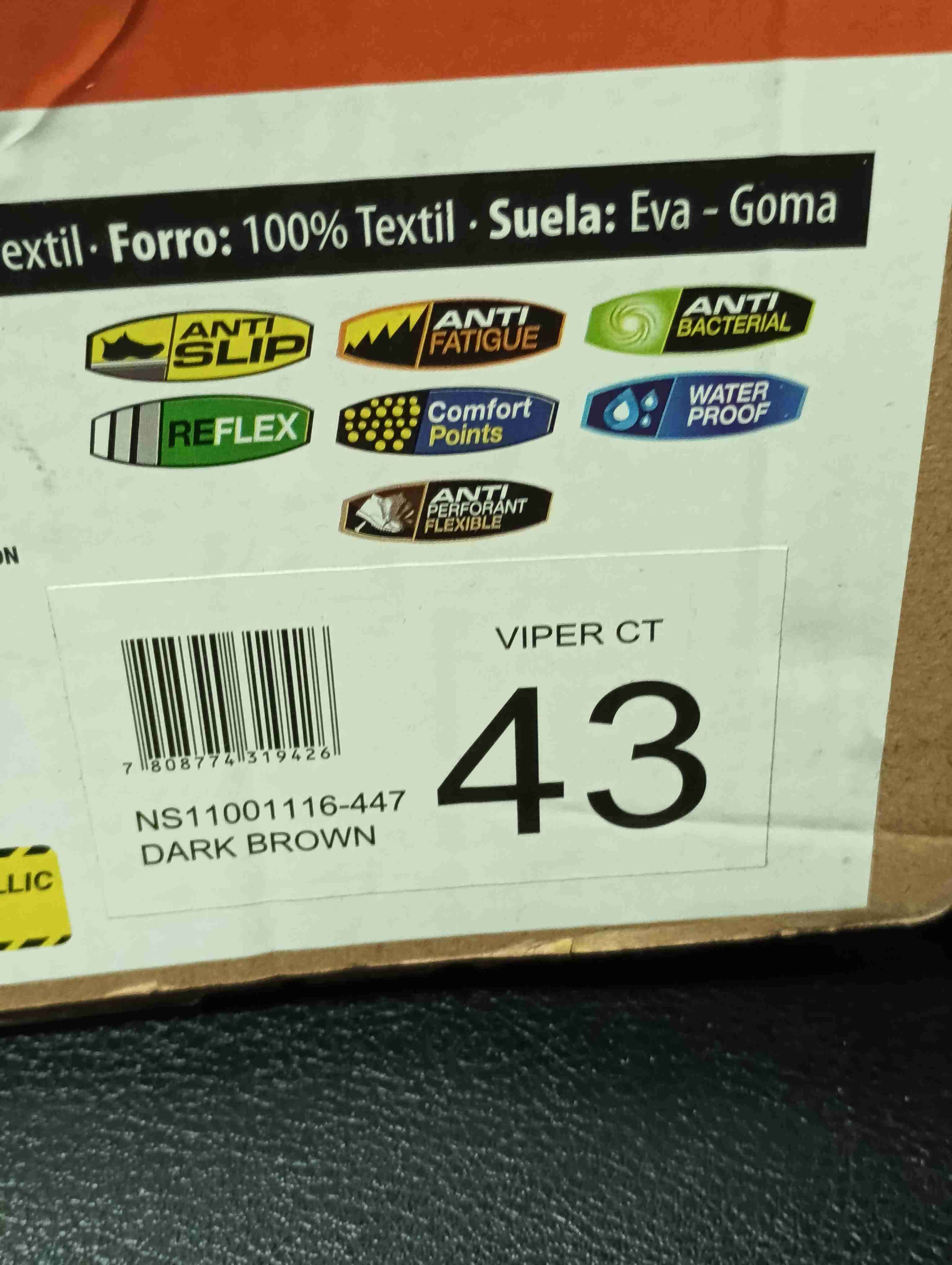 Botas de trabajo Viper CT Norseg - miniatura 3