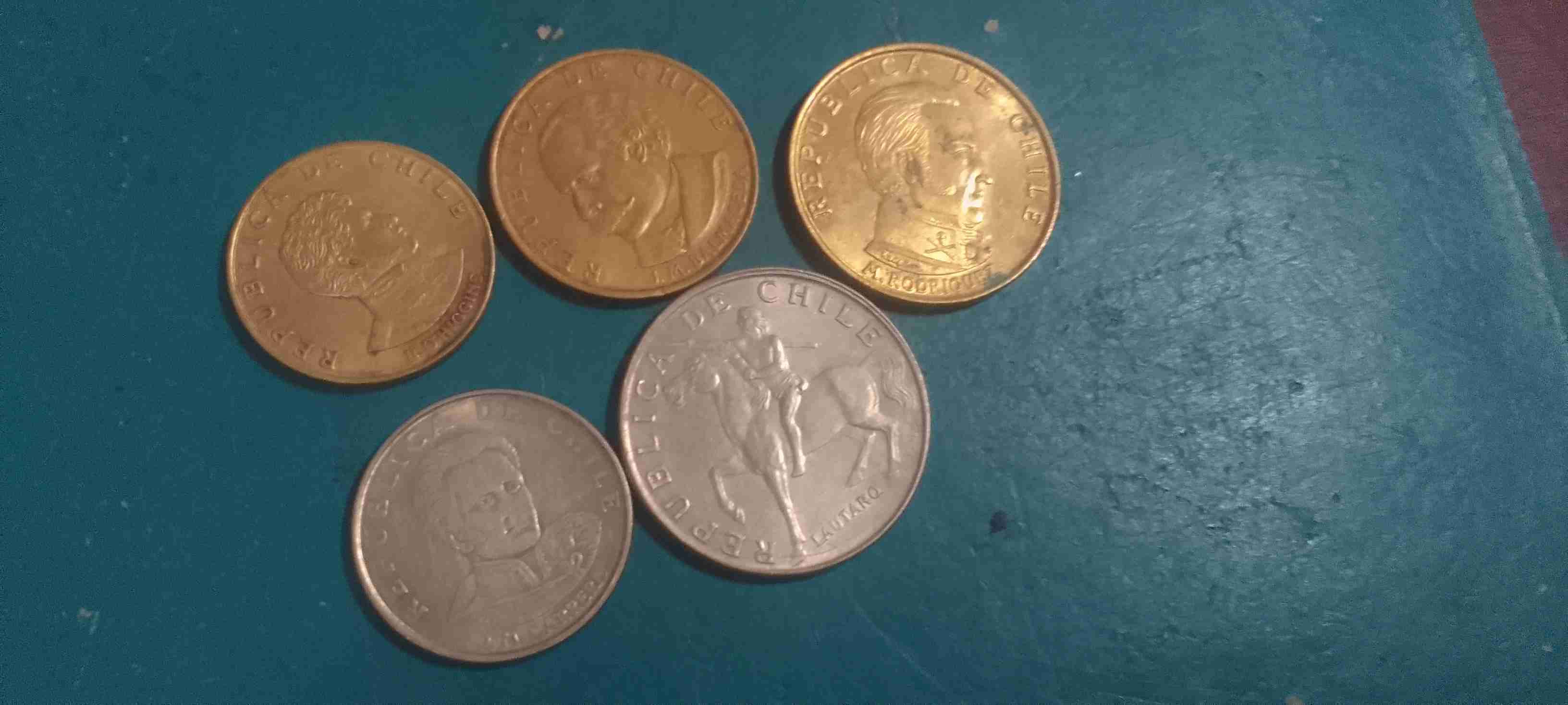 Lote de Monedas Chilenas serie de 1971