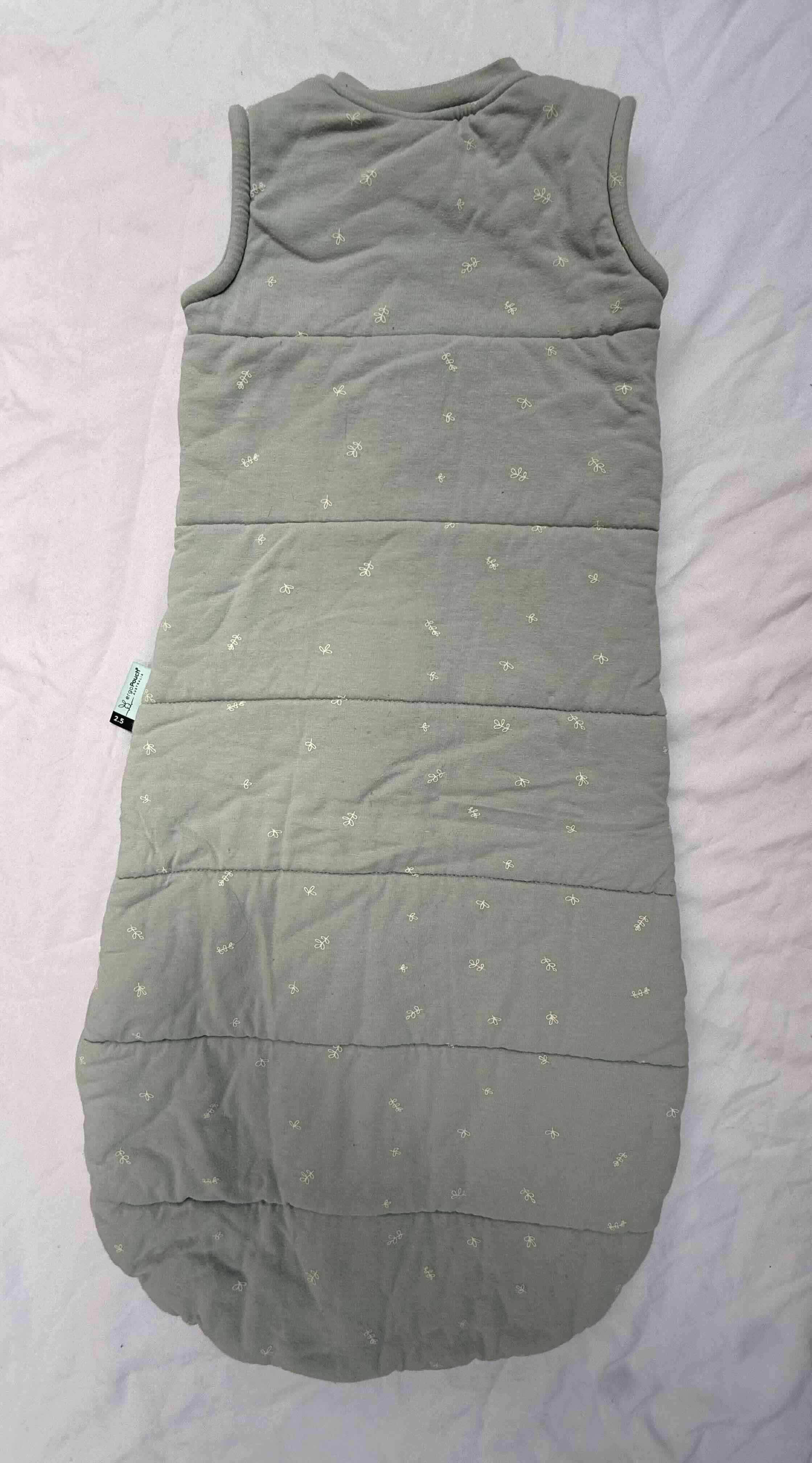 Saco de dormir ErgoPouch verde para bebé - miniatura 4