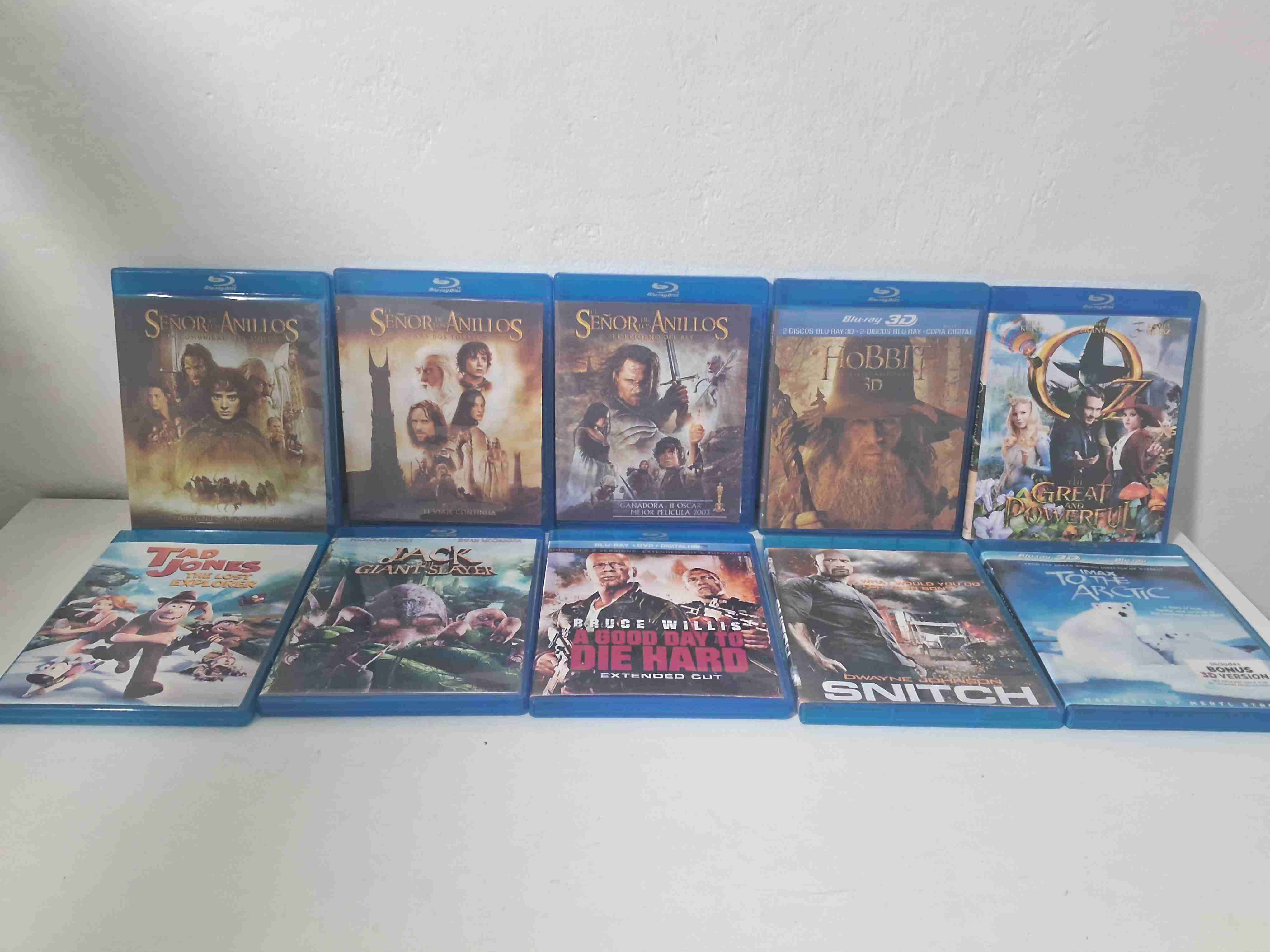 Colección de 10 películas en Blu-ray (No originale