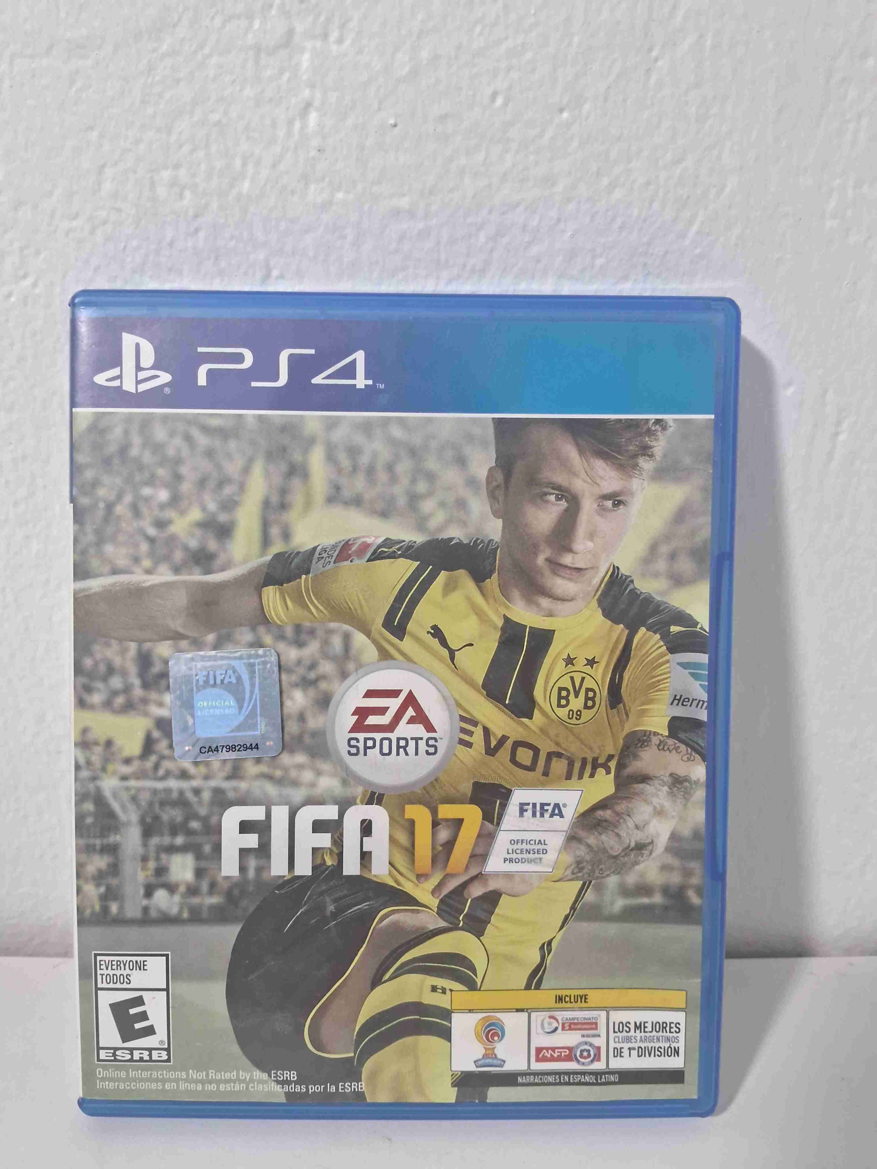 Juego FIFA 17 para PS4