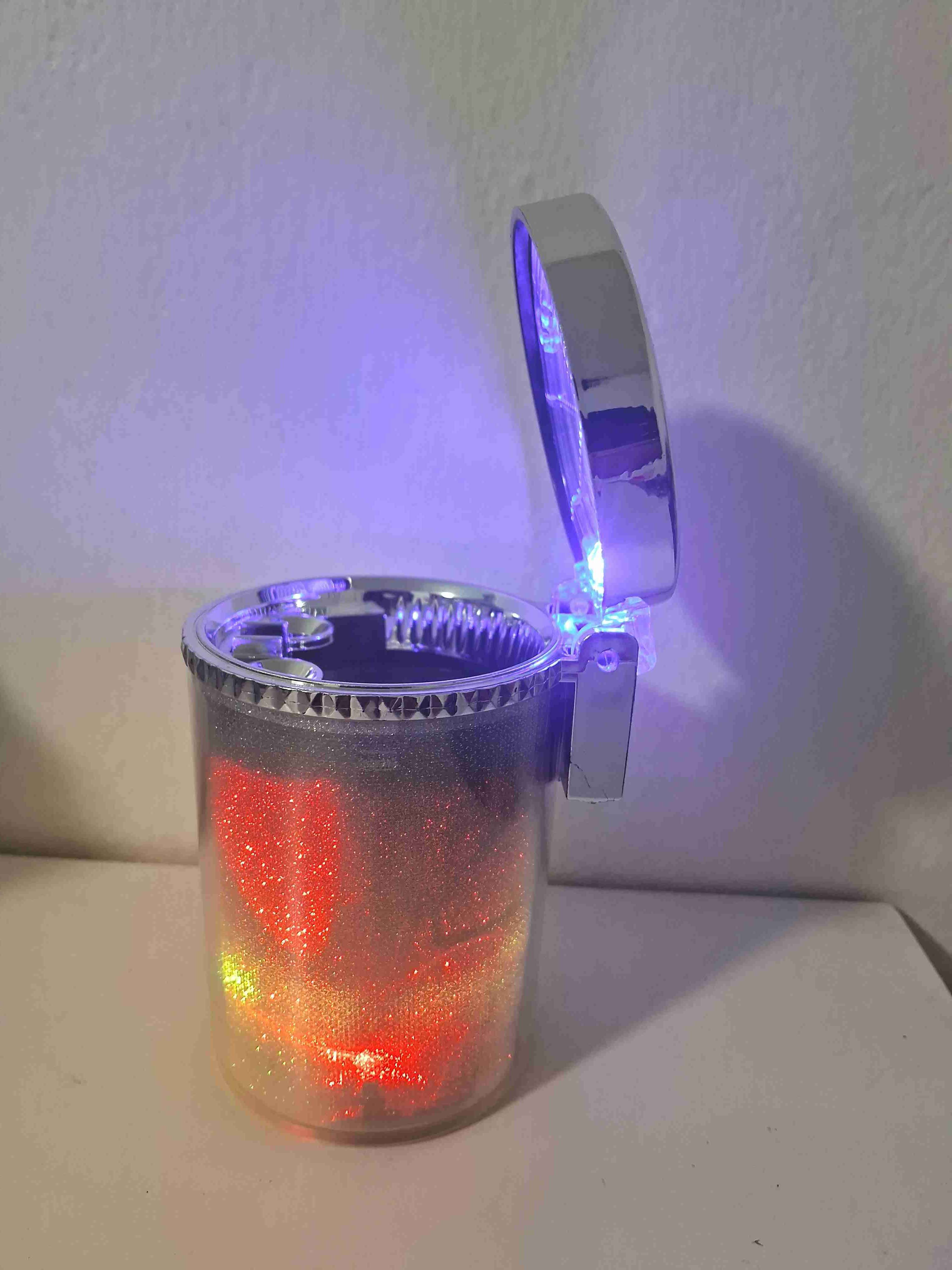 Cenisero led para auto - miniatura 2