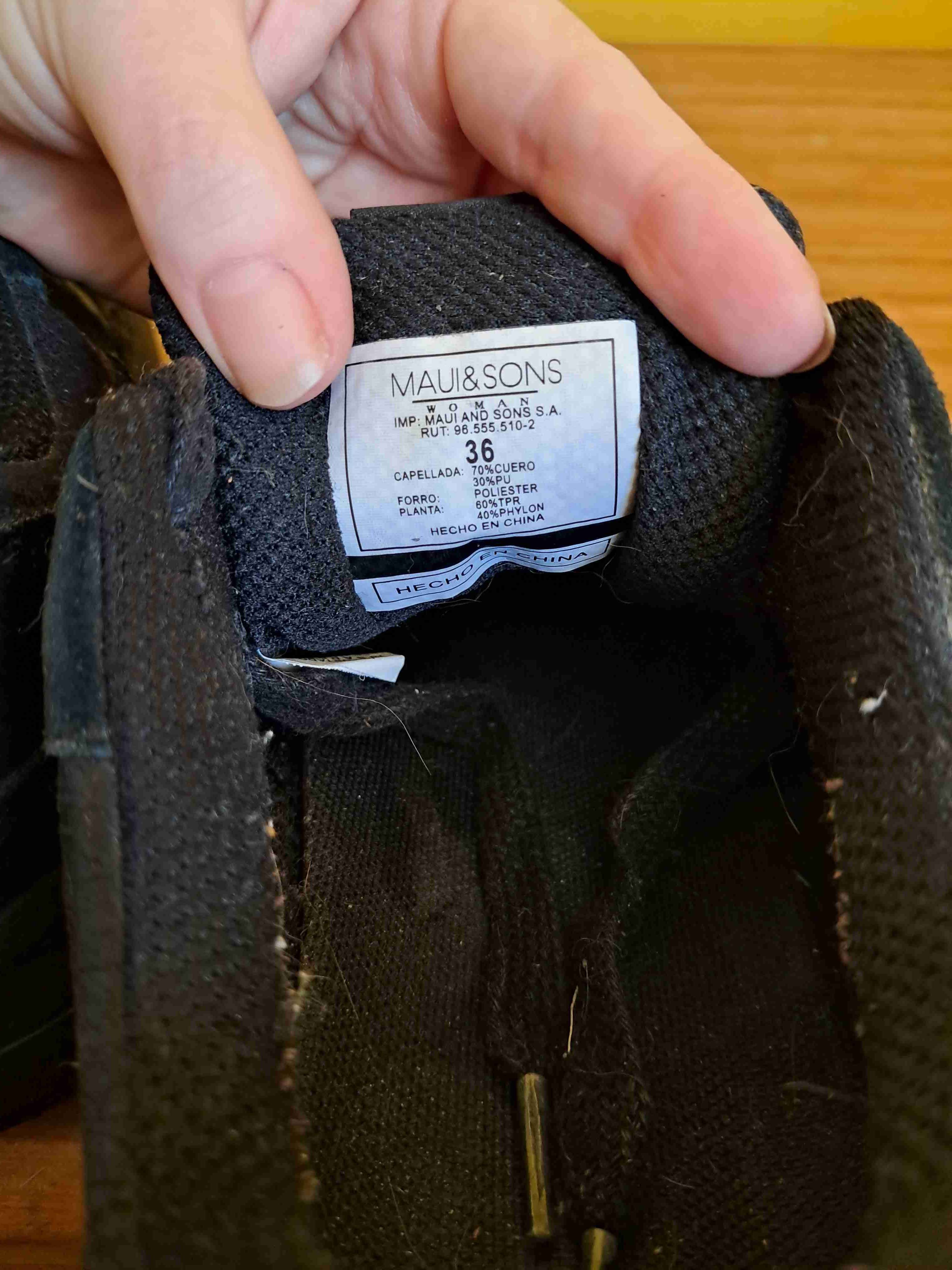 Zapatillas Maui & Sons negras - miniatura 5