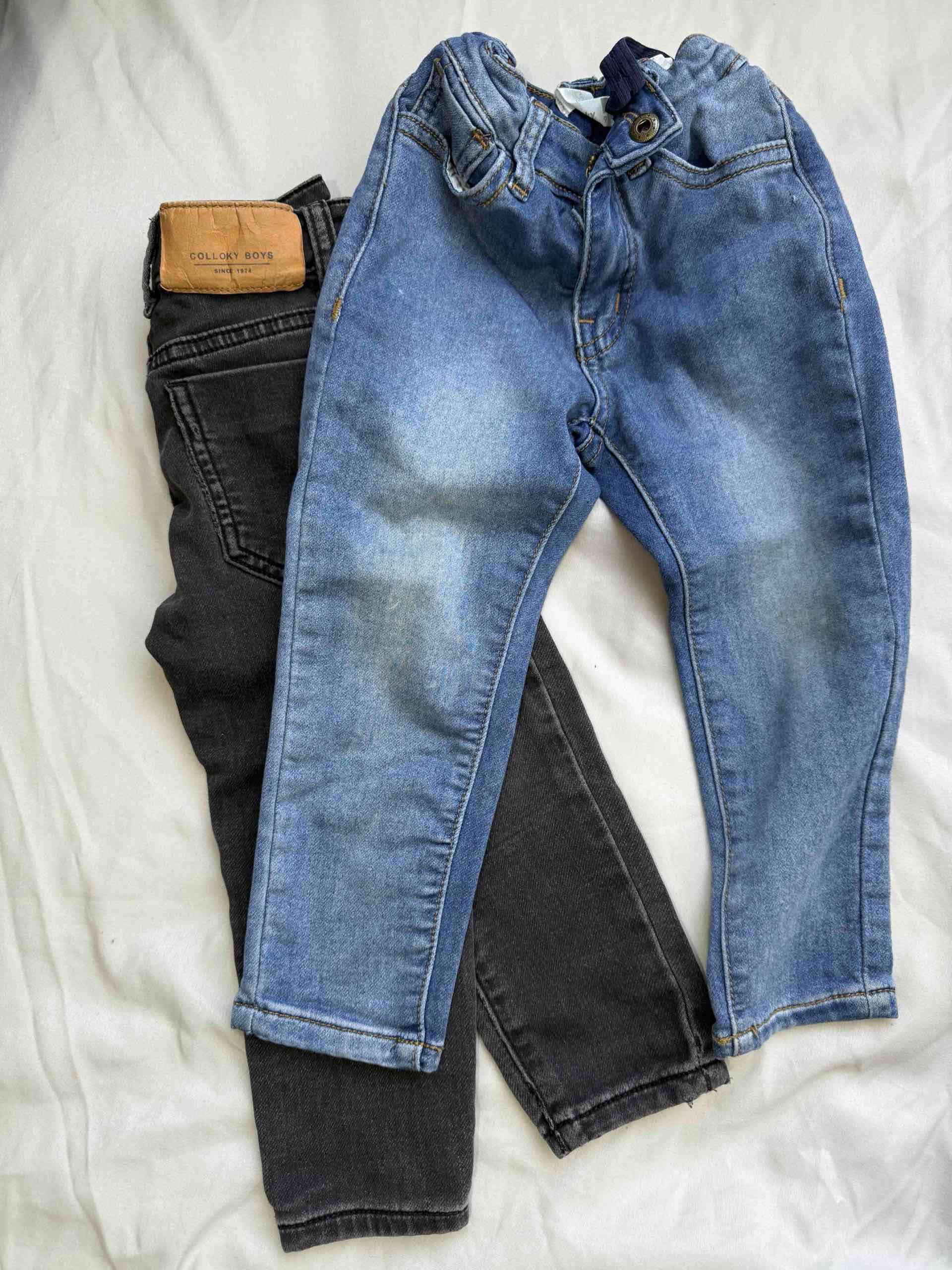 Jeans Colloky  de niño en azul y negro