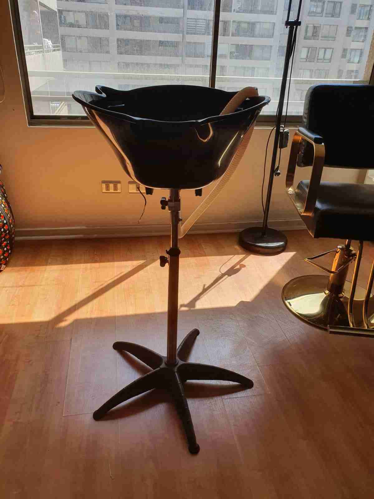 Lavacabezas de peluquería negro - miniatura 3