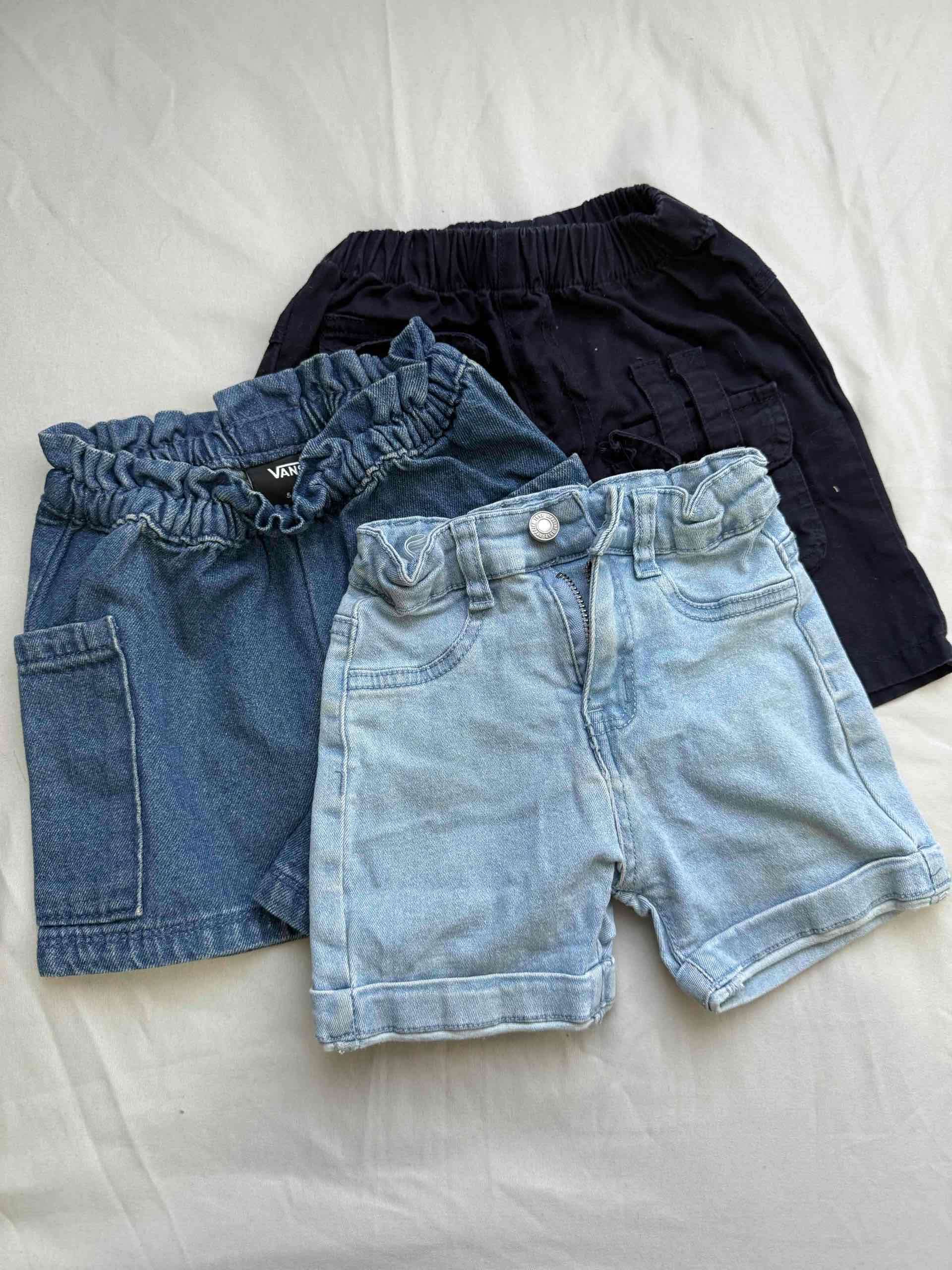 Pack de shorts para niños