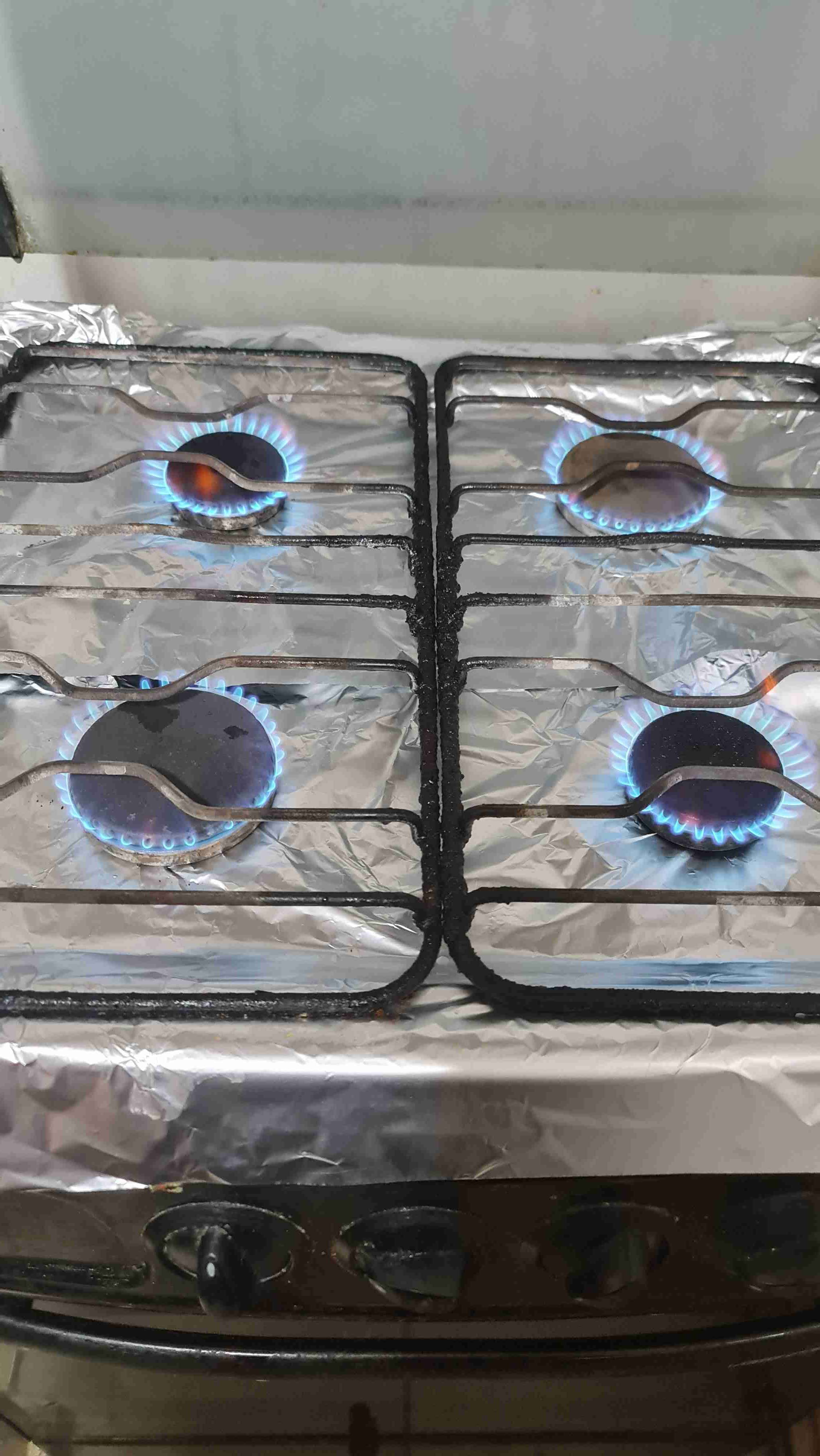 Cocina a gas Fensa negra - miniatura 2