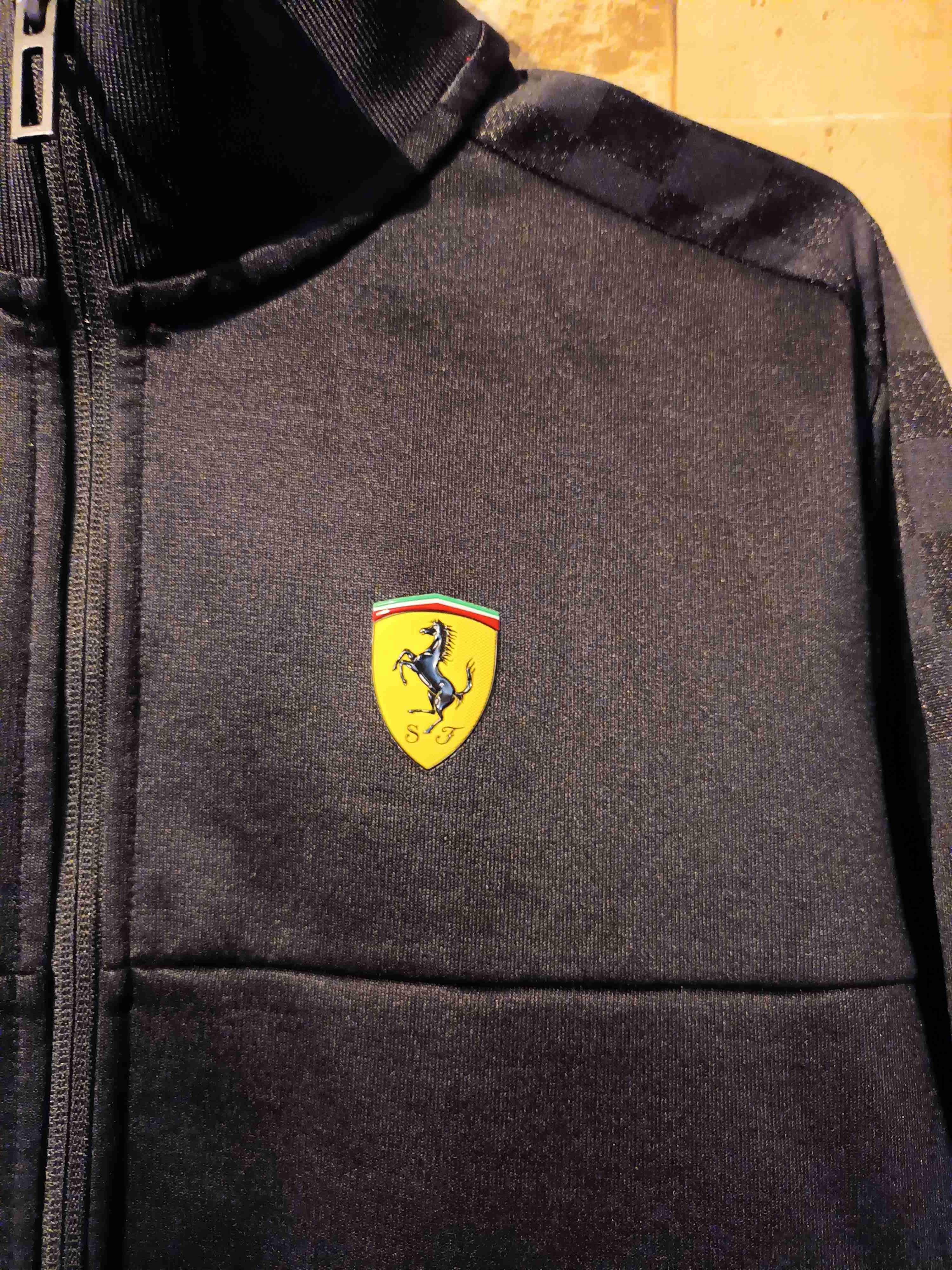 Chaqueta deportiva negra Puma Ferrari - miniatura 3