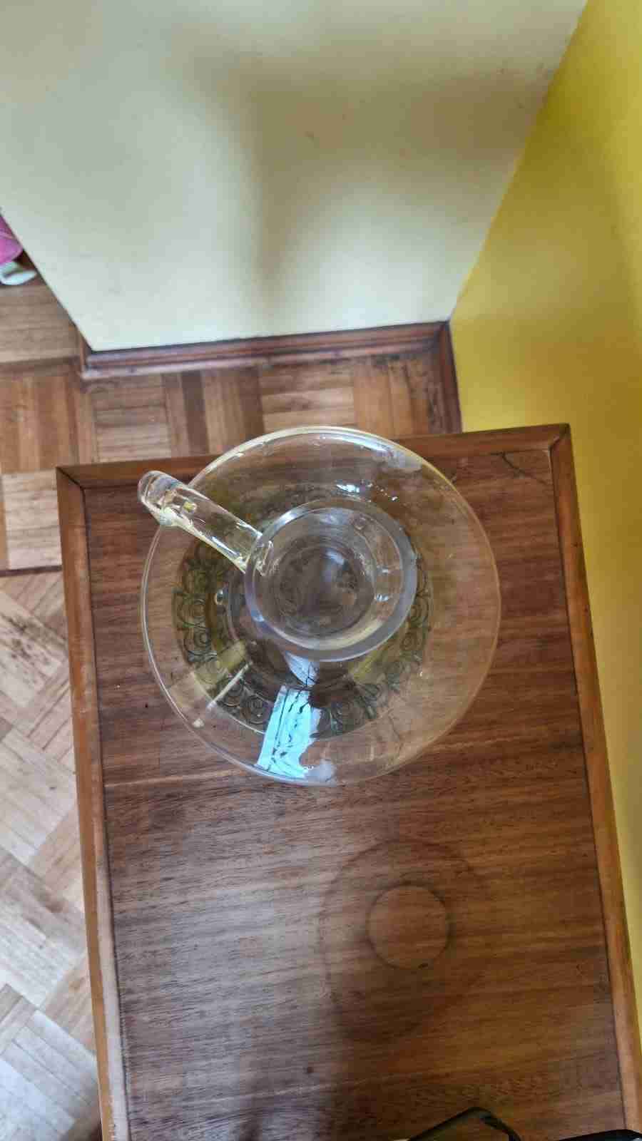 Decantador de vidrio transparente - miniatura 2