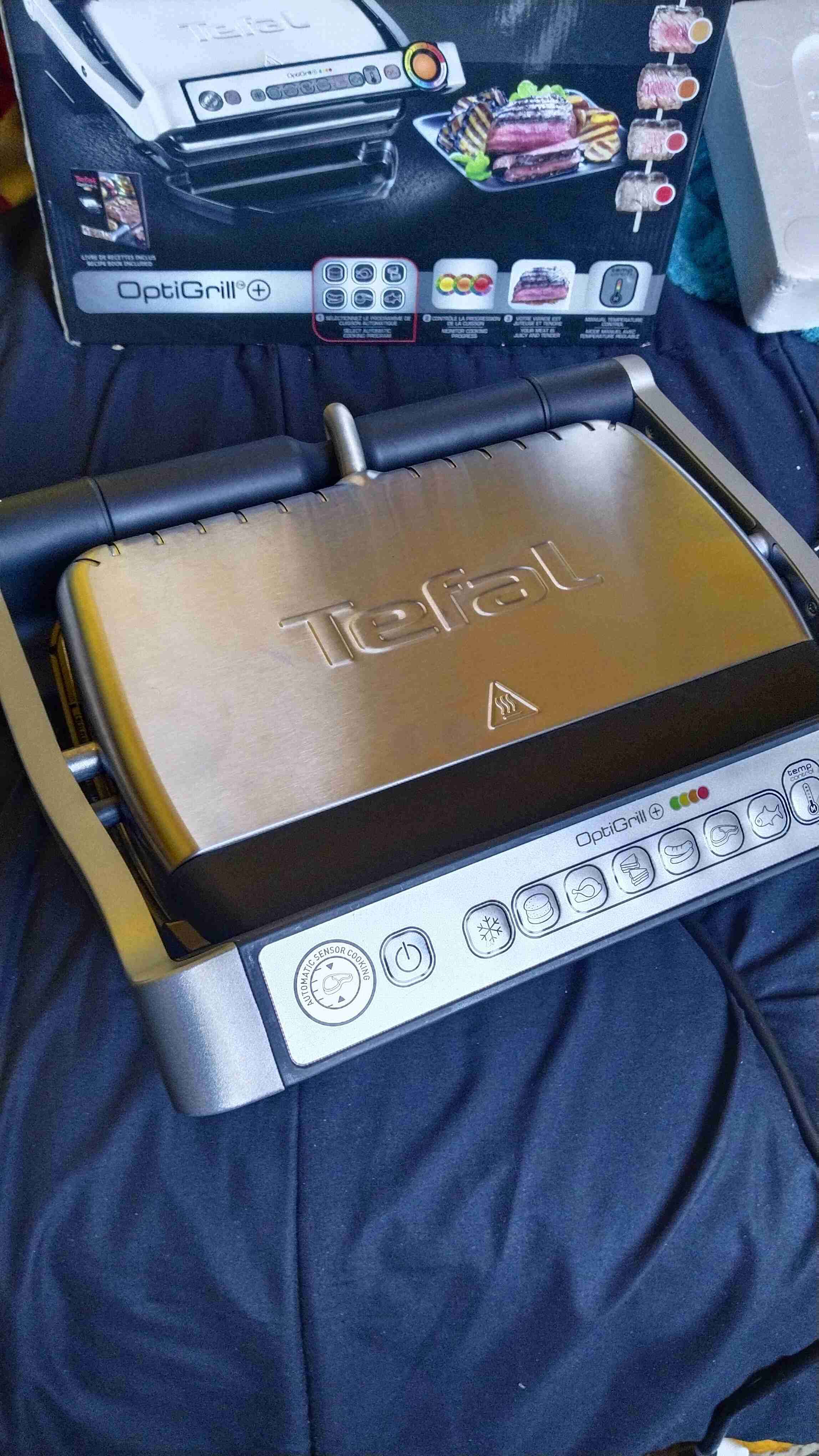 Parrilla eléctrica Tefal OptiGrill - miniatura 2