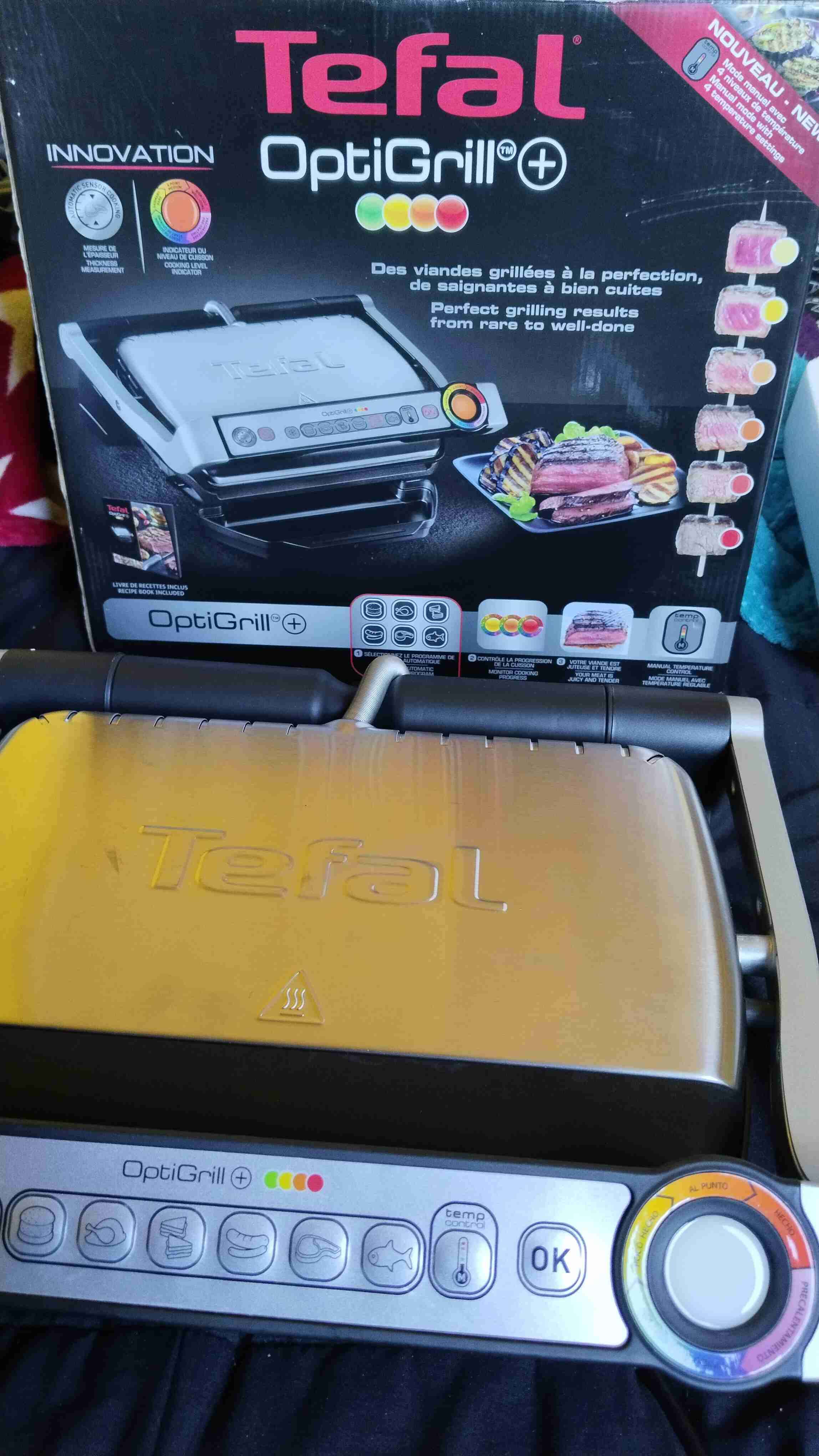 Parrilla eléctrica Tefal OptiGrill - miniatura 4