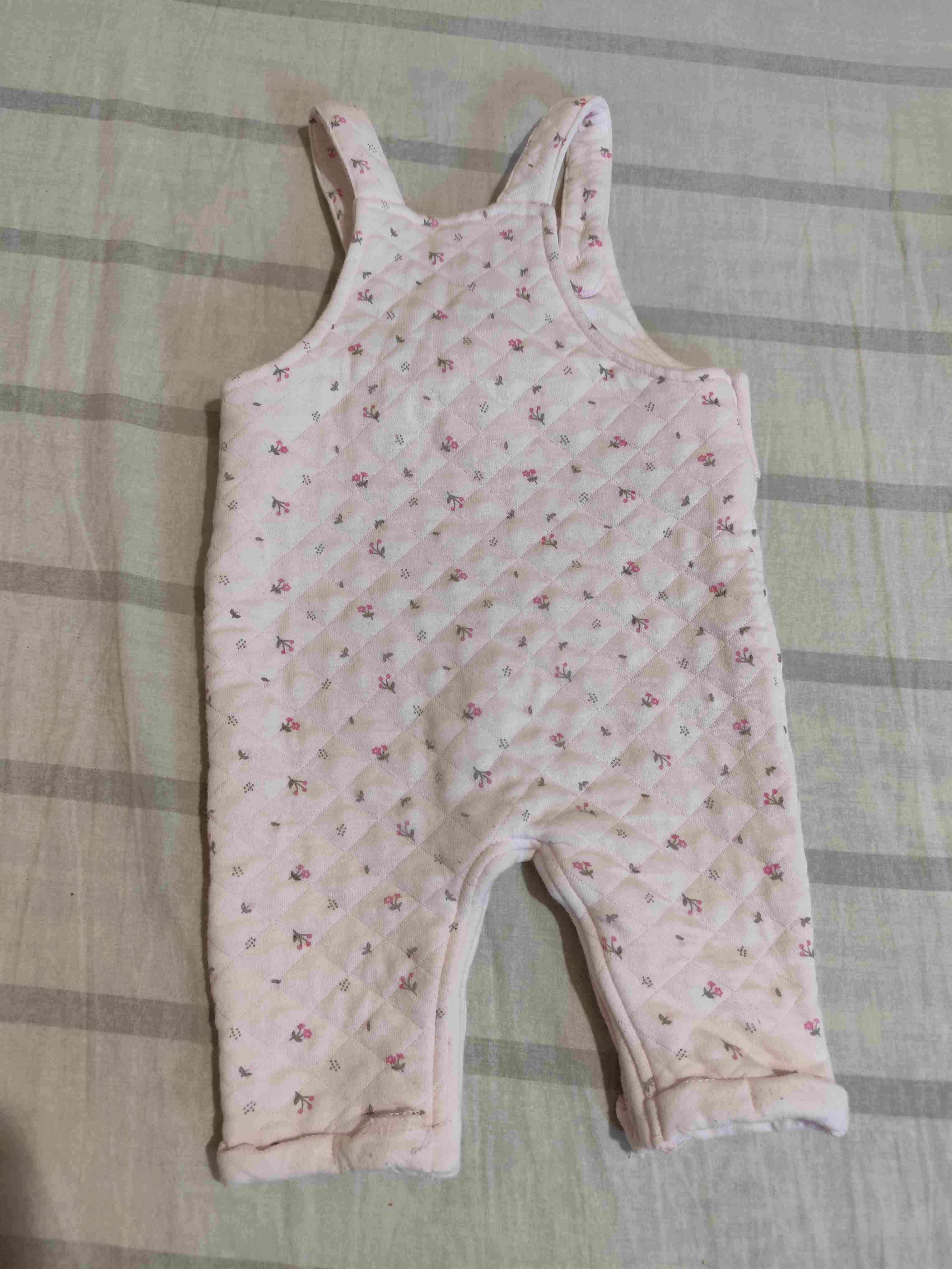 Enterito acolchado bebé rosado - miniatura 2