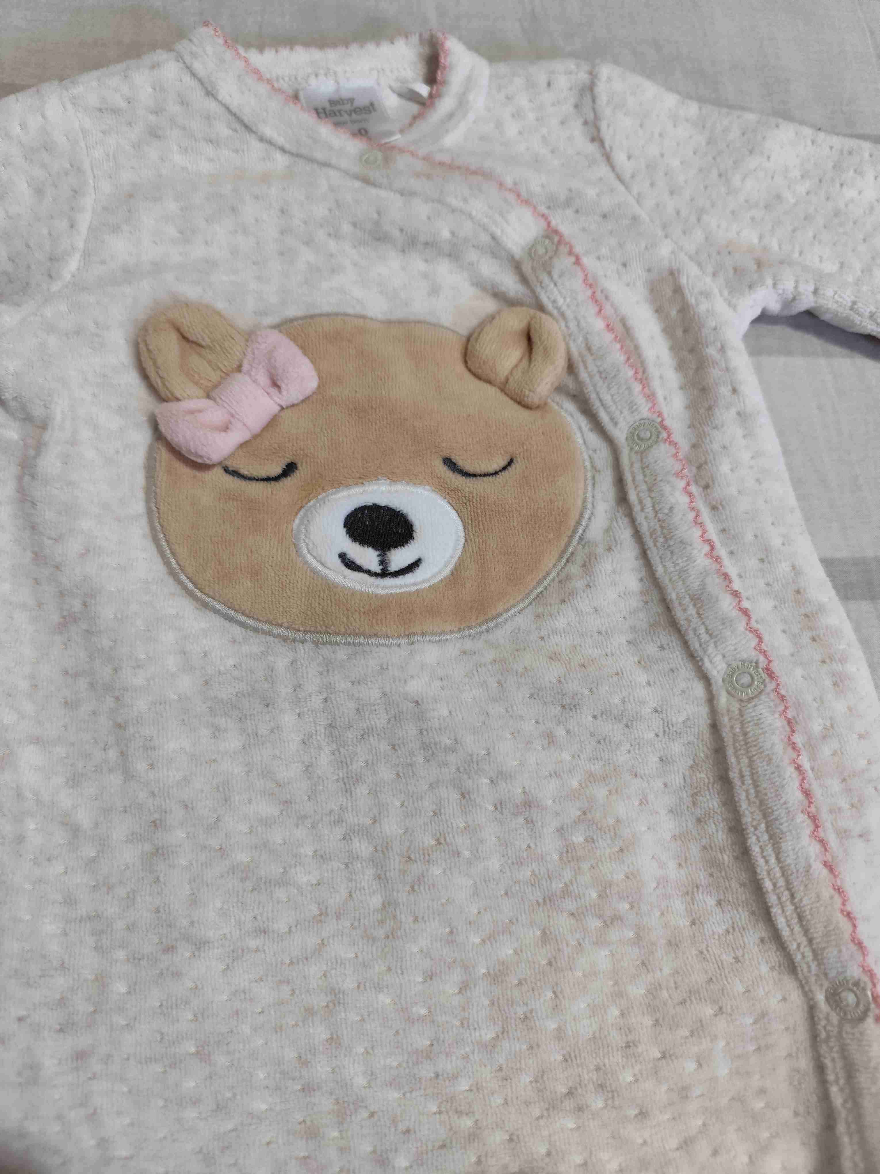 Pijama de bebé con diseño de osito - miniatura 2