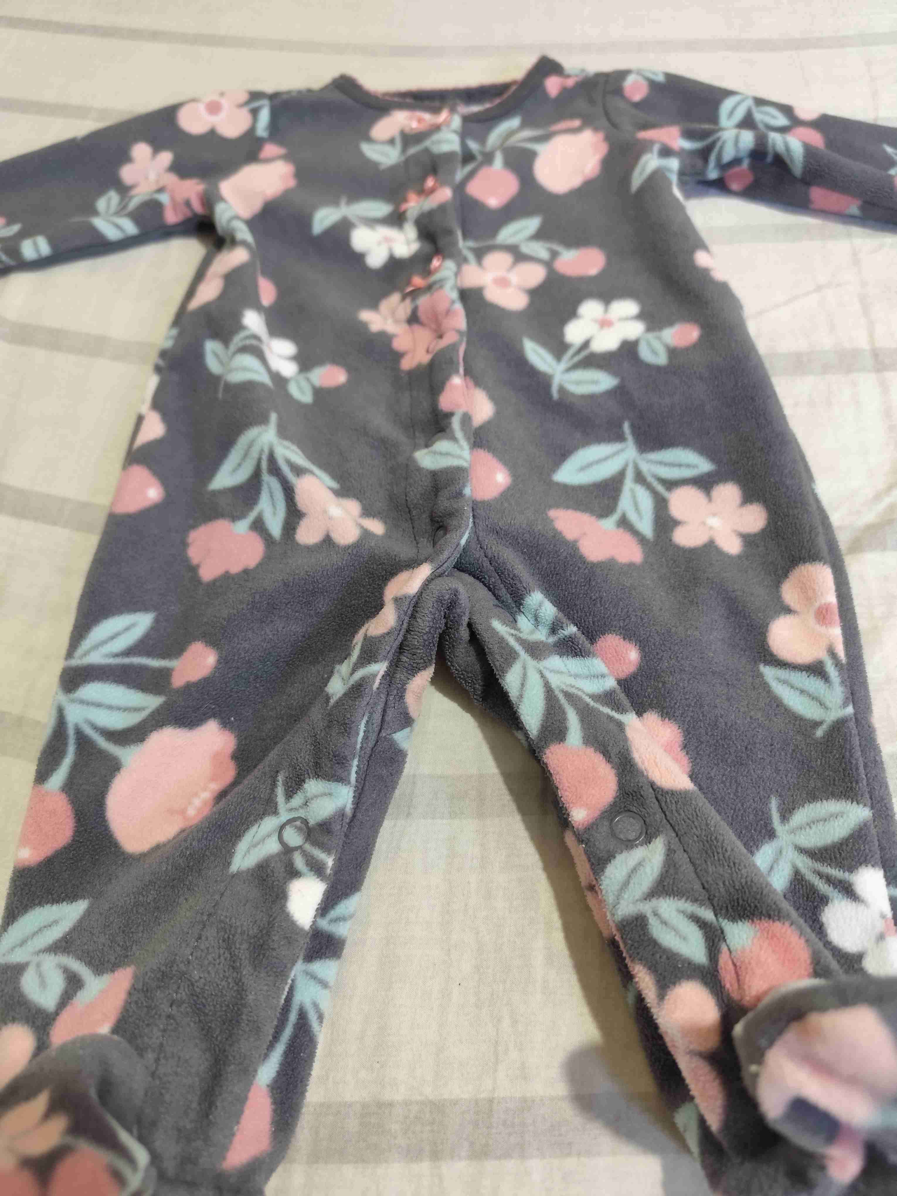 Pijama bebé floreado - miniatura 2