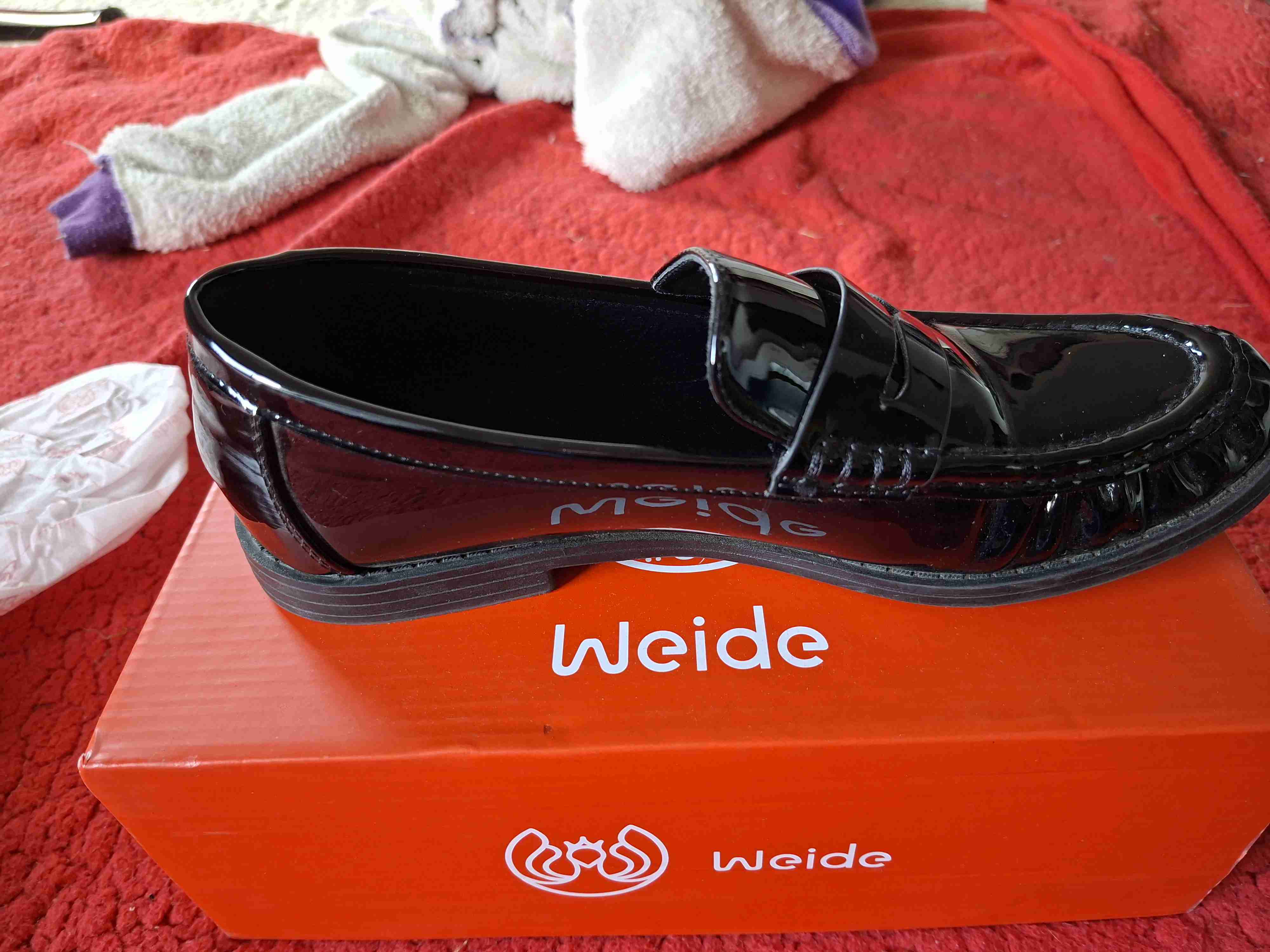 Zapatos de charol Weide negros