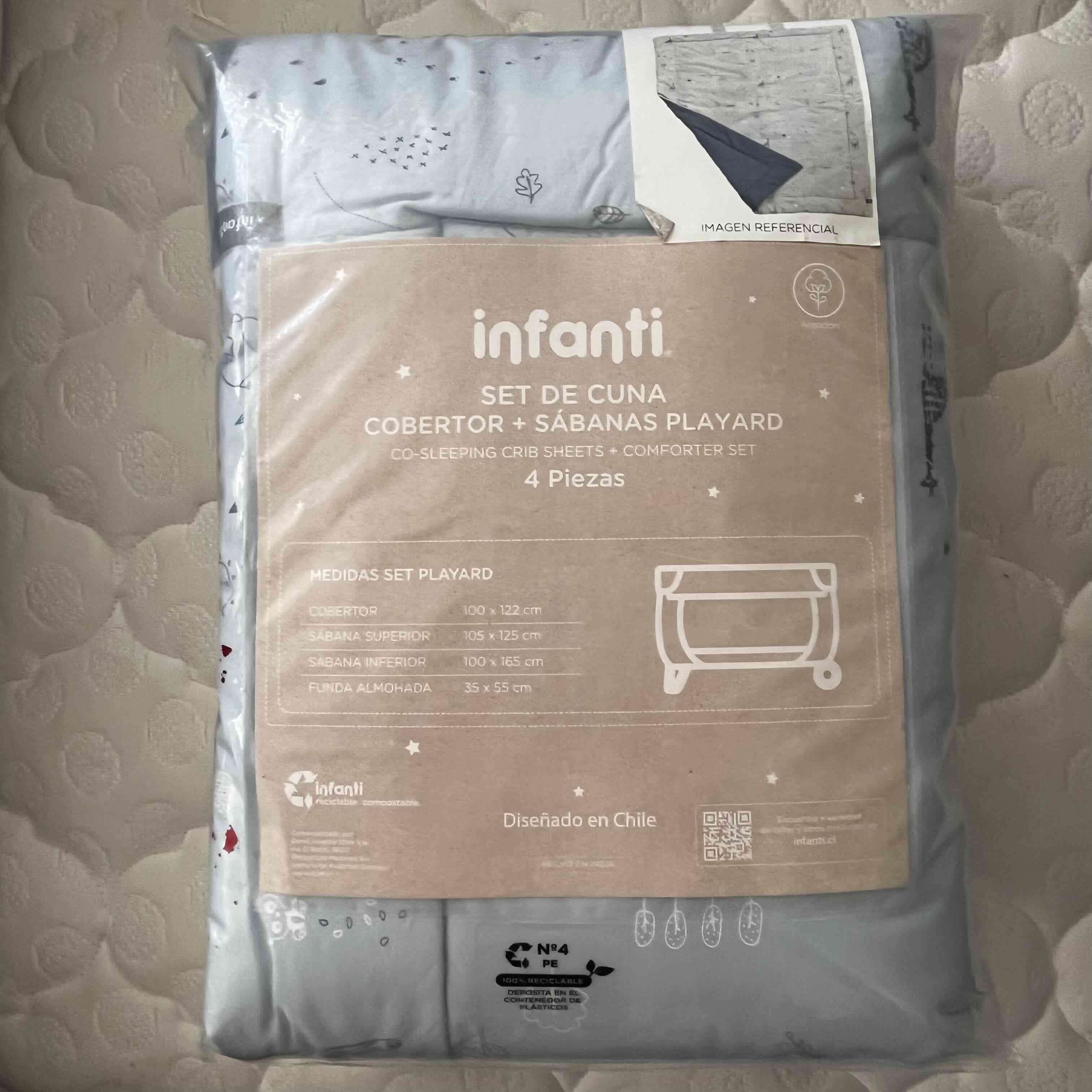 Cuna Infanti portátil + Ropa de cama y Colchon - miniatura 4