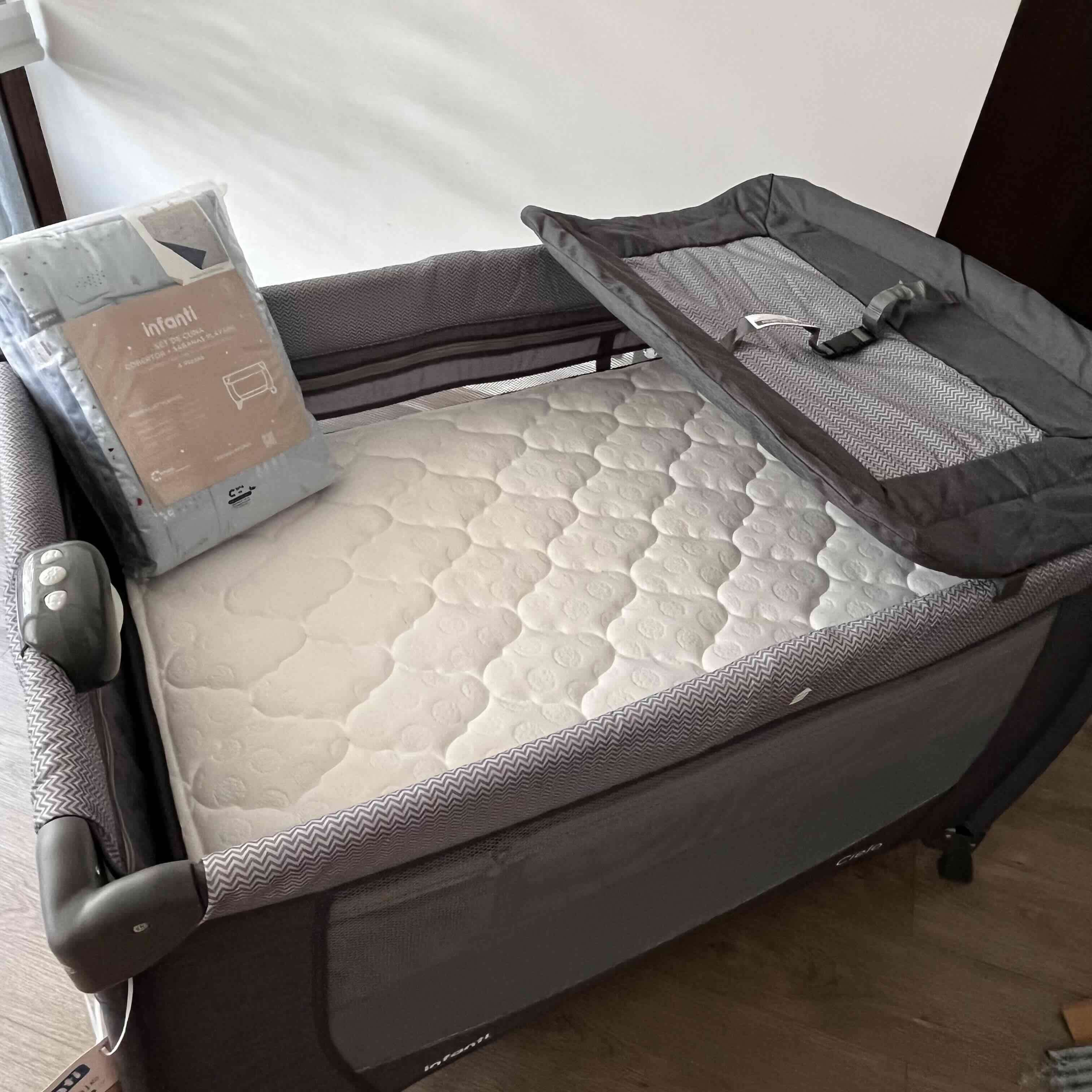 Cuna Infanti portátil + Ropa de cama y Colchon - miniatura 5