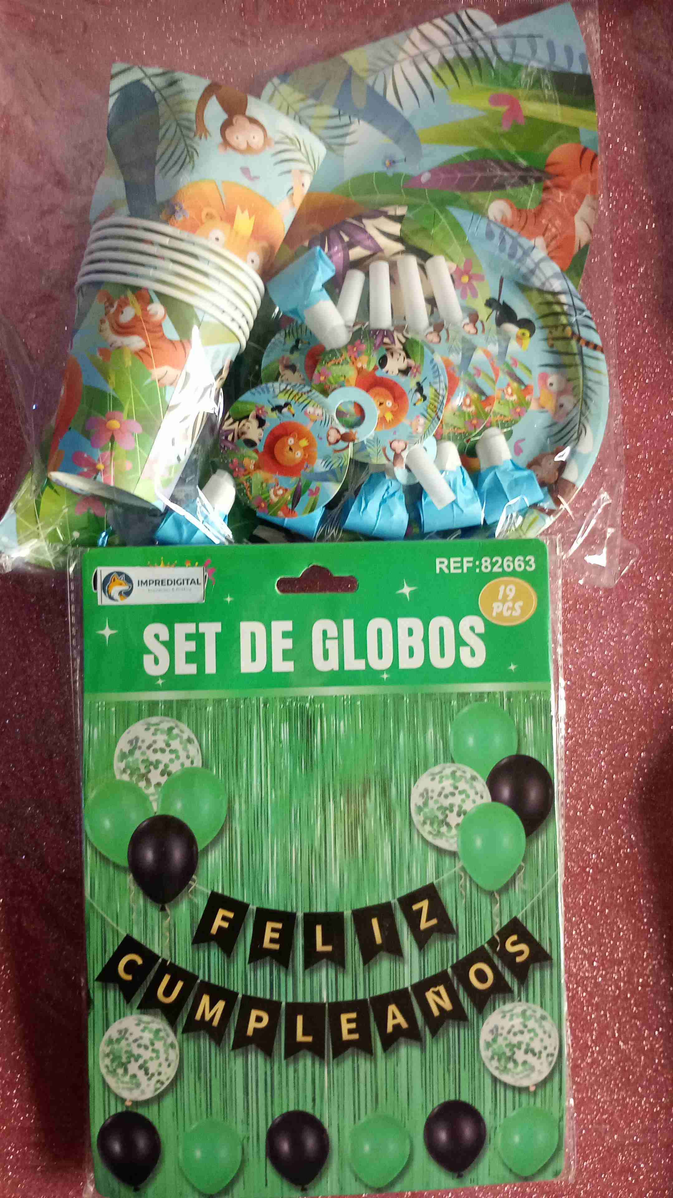 Set de globos Baby Shower azul y otros set - miniatura 2