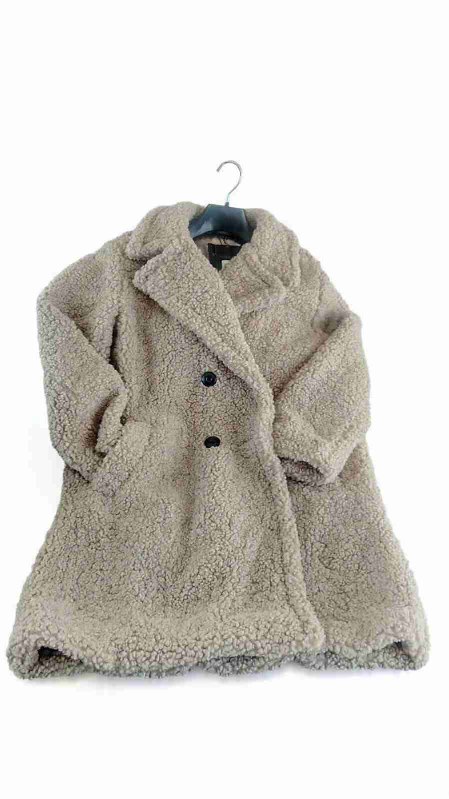 Abrigo de lana beige - miniatura 2