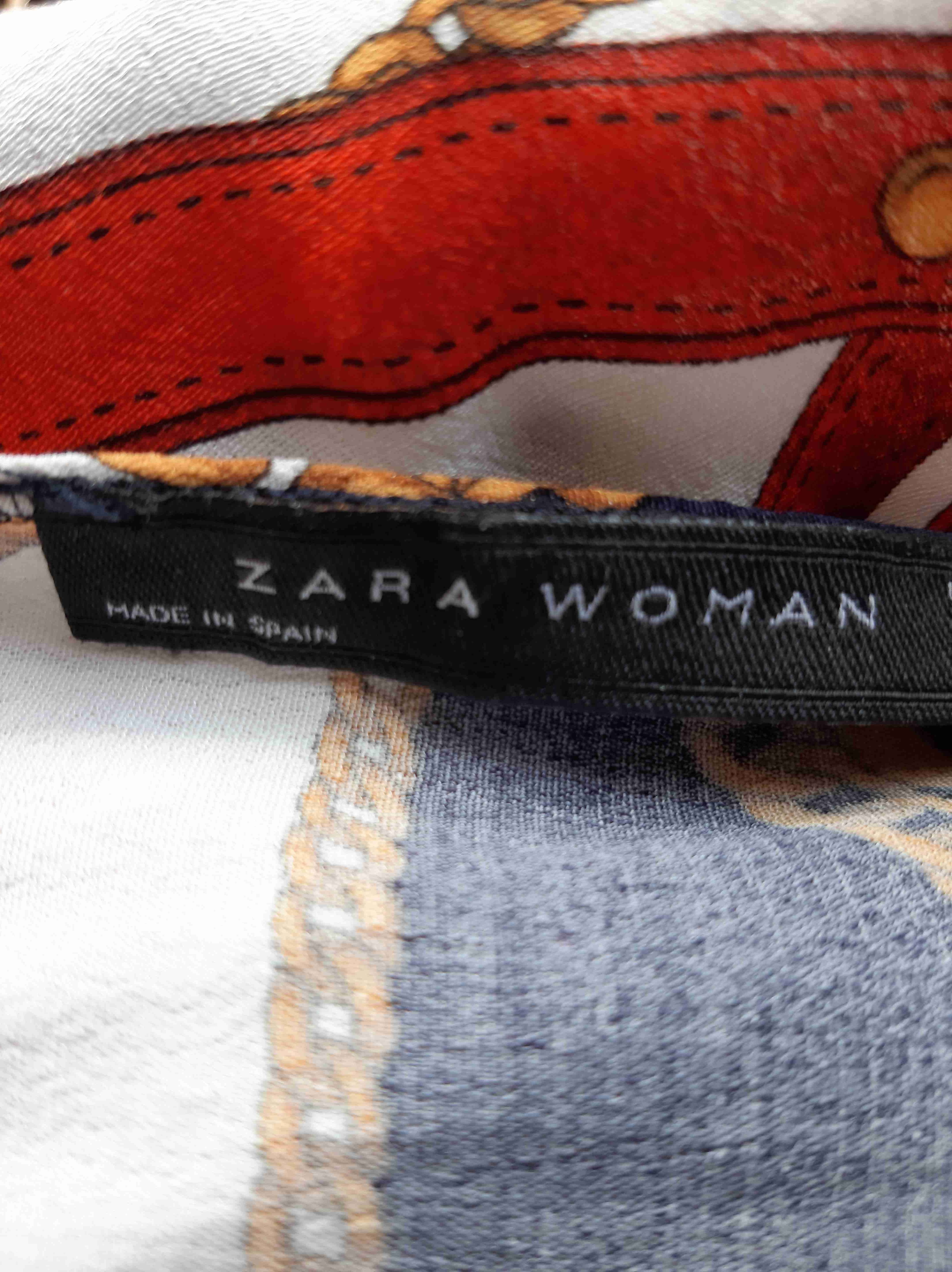 VESTIDO LARGO ZARA 100% VISCOSA TALLA S - miniatura 6