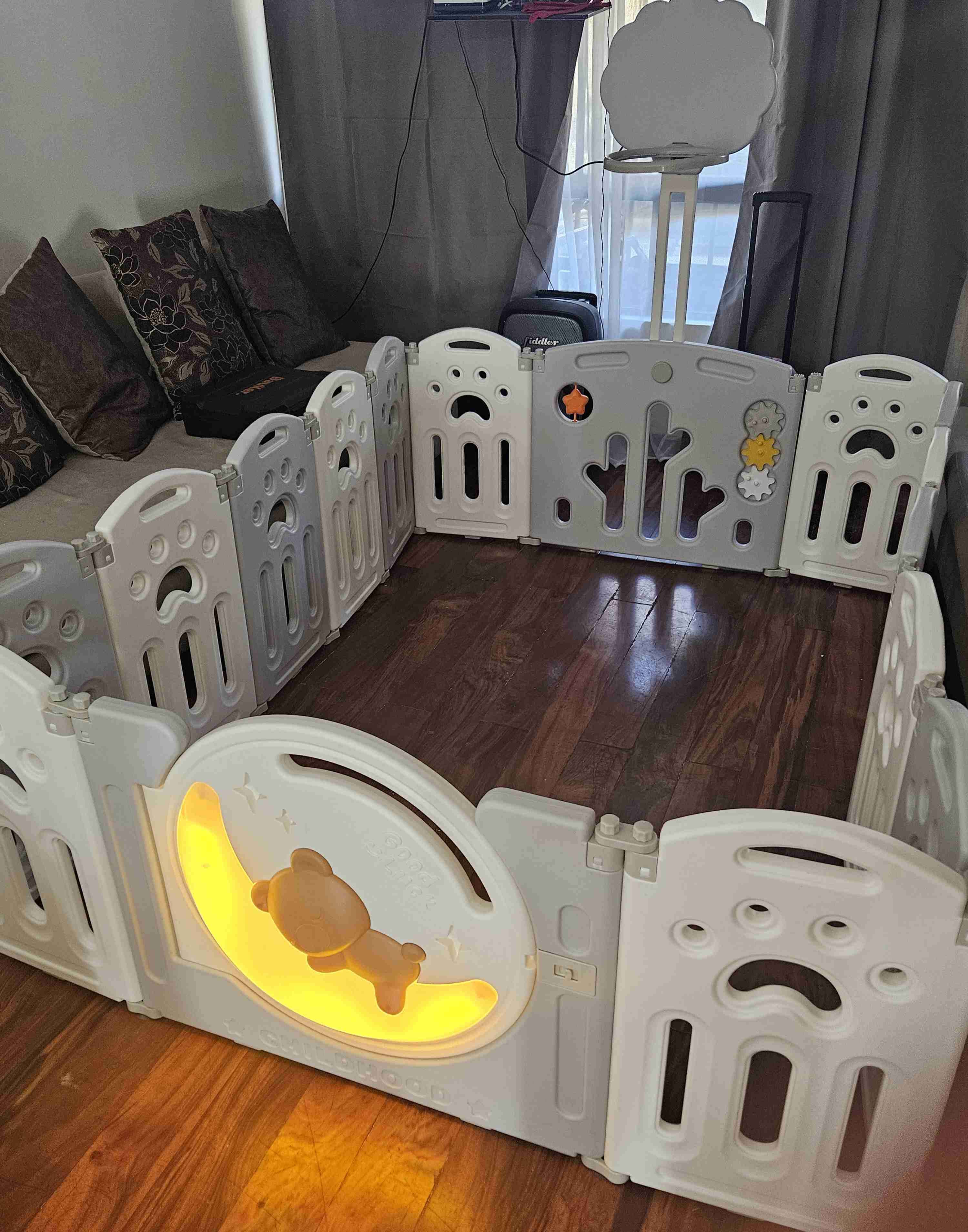 Corral de juegos infantil 16 paneles - miniatura 2