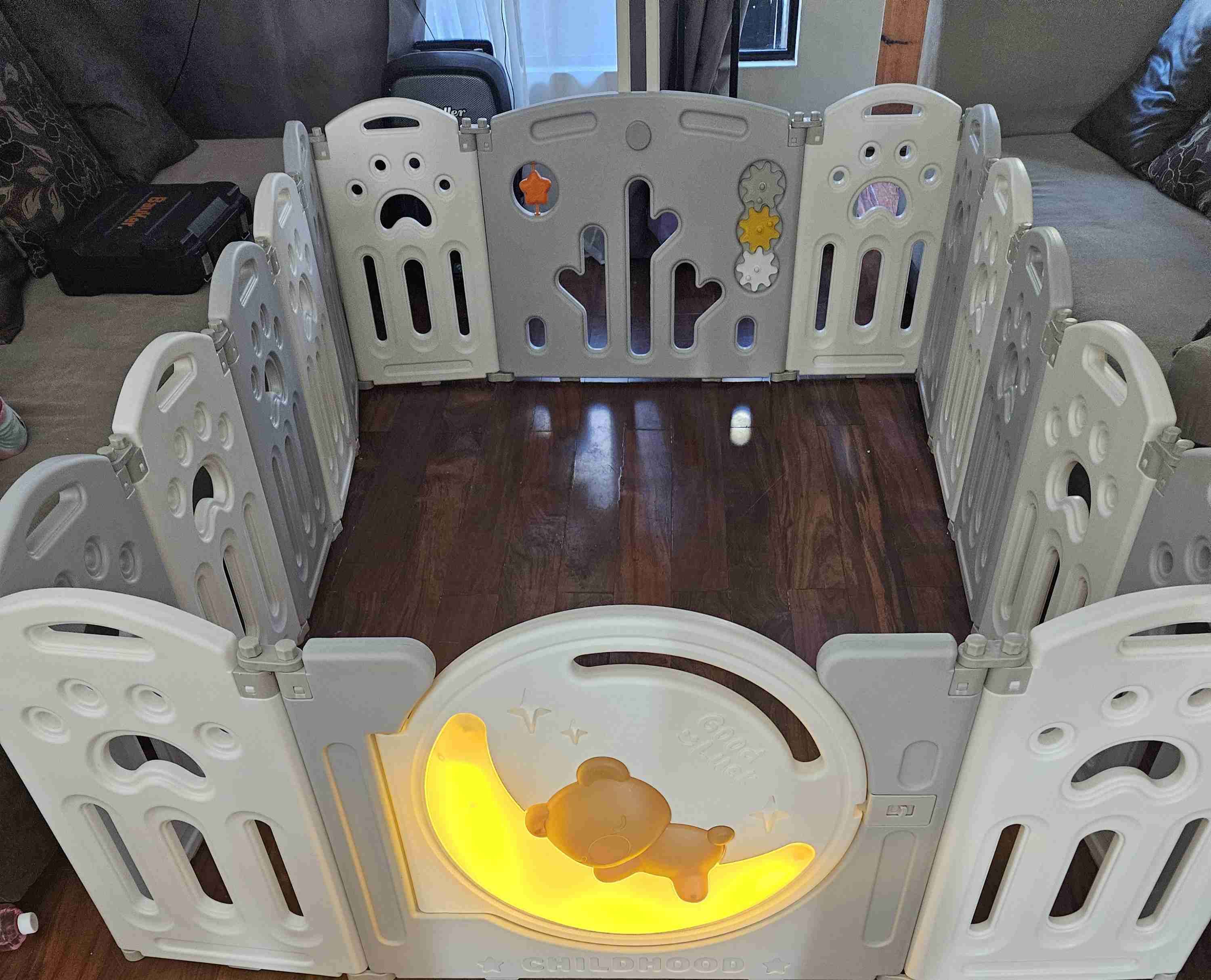 Corral de juegos infantil 16 paneles - miniatura 4