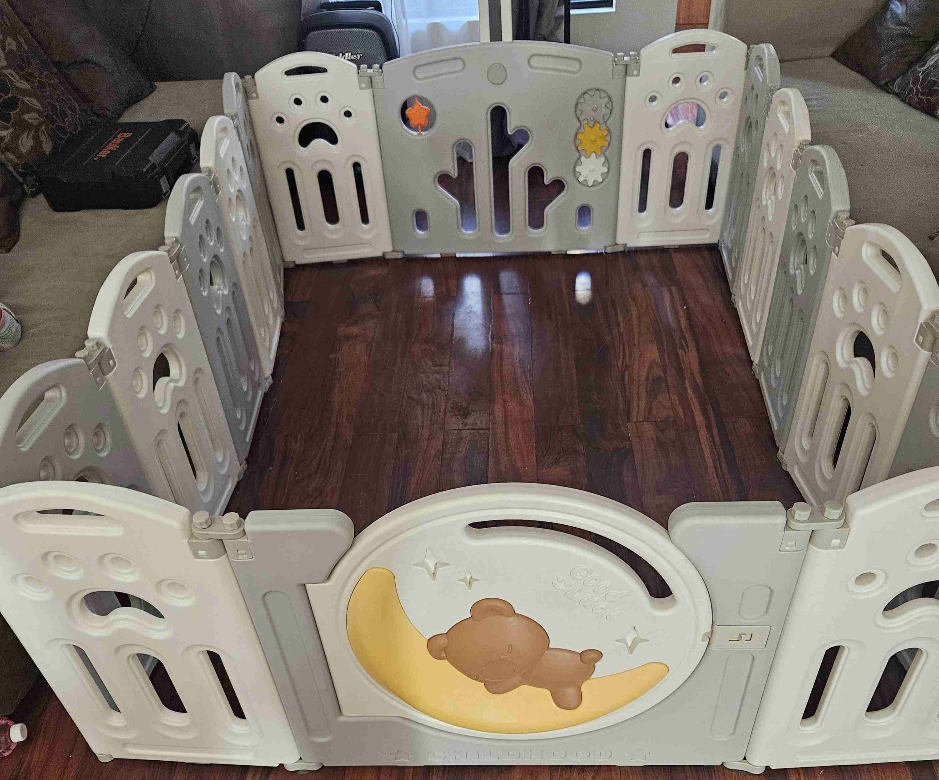 Corral de juegos infantil 16 paneles - miniatura 5