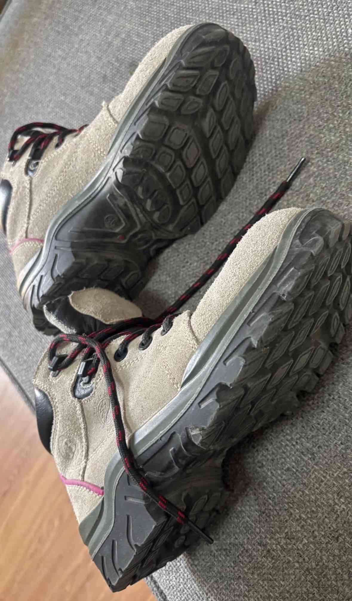 Botines (Bototos  de Seguridad) gamuza gris - miniatura 3