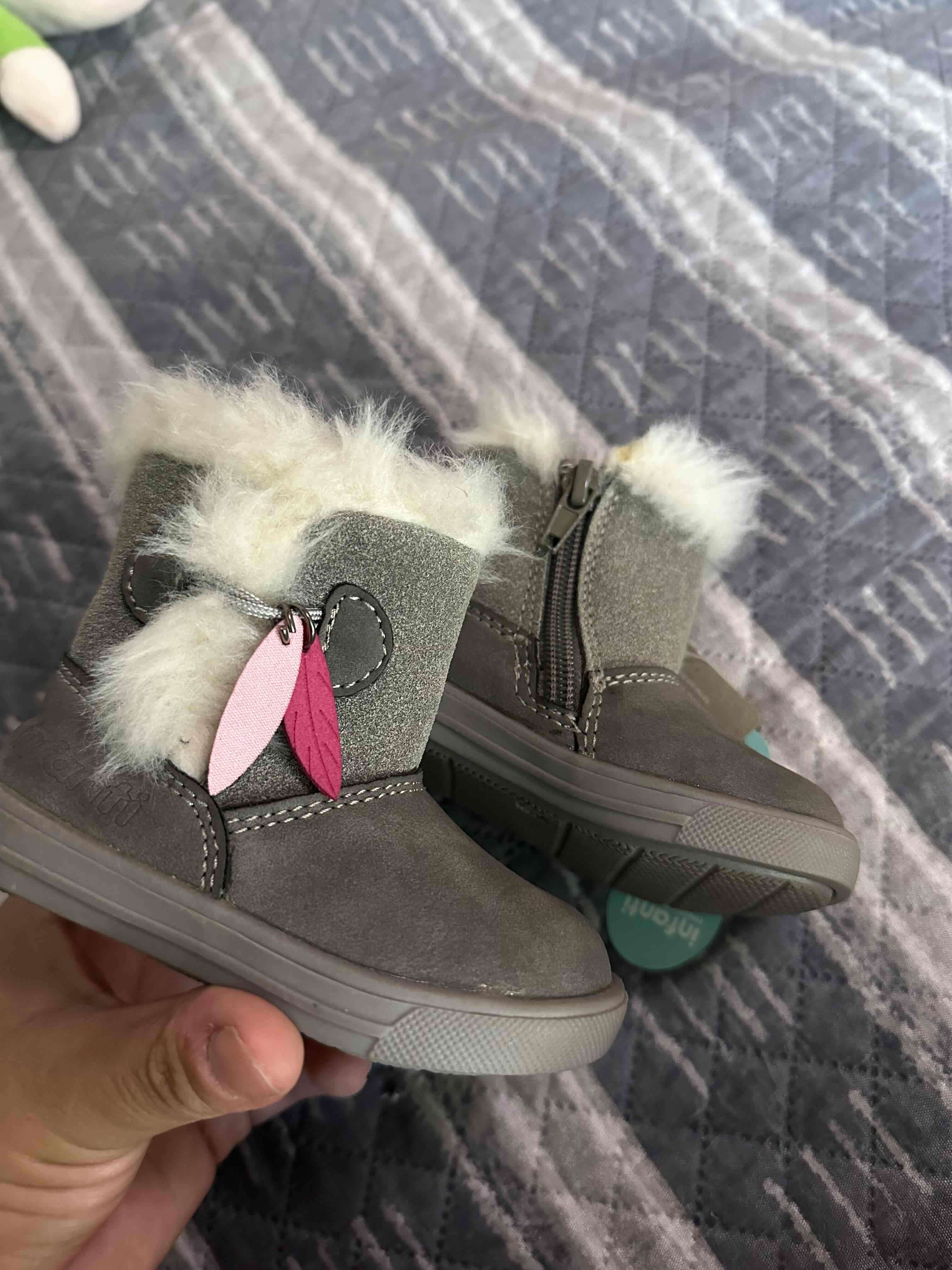 Botas de bebé grises infanti - miniatura 3