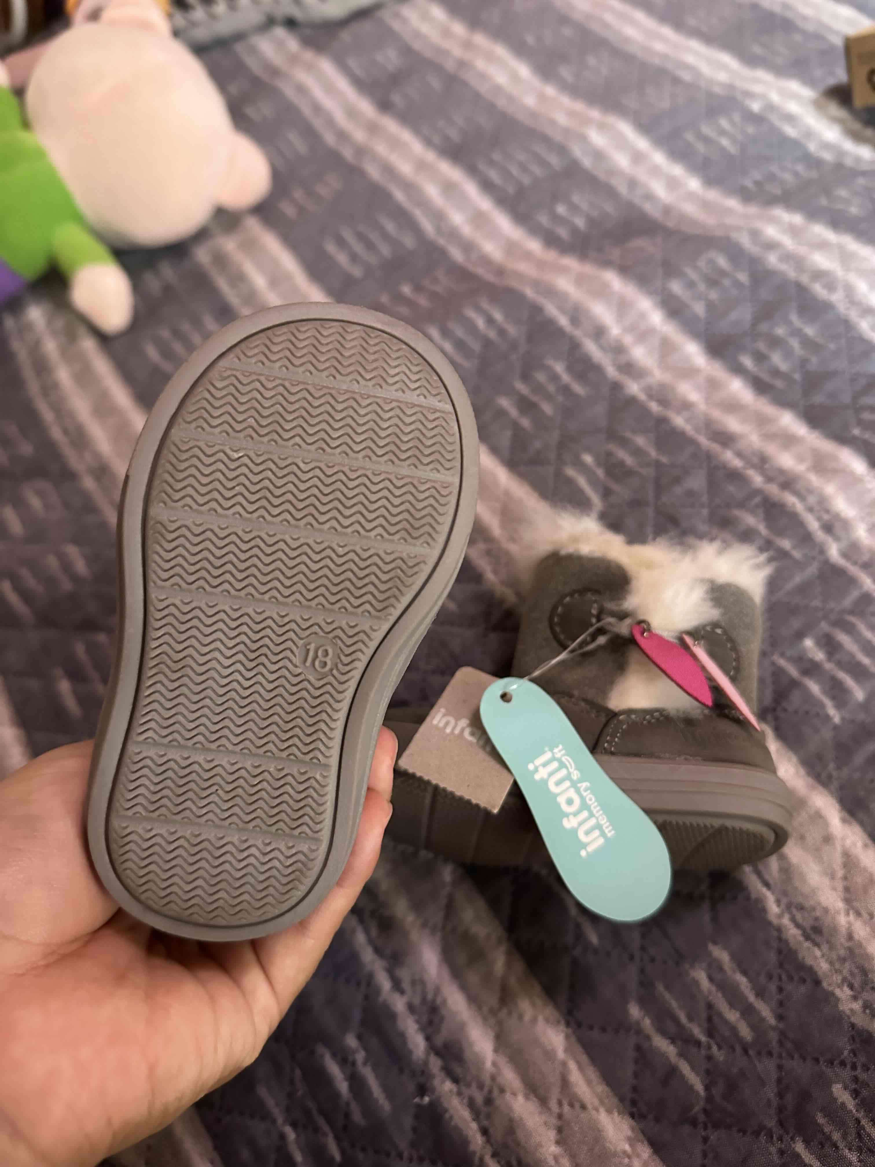 Botas de bebé grises infanti - miniatura 4