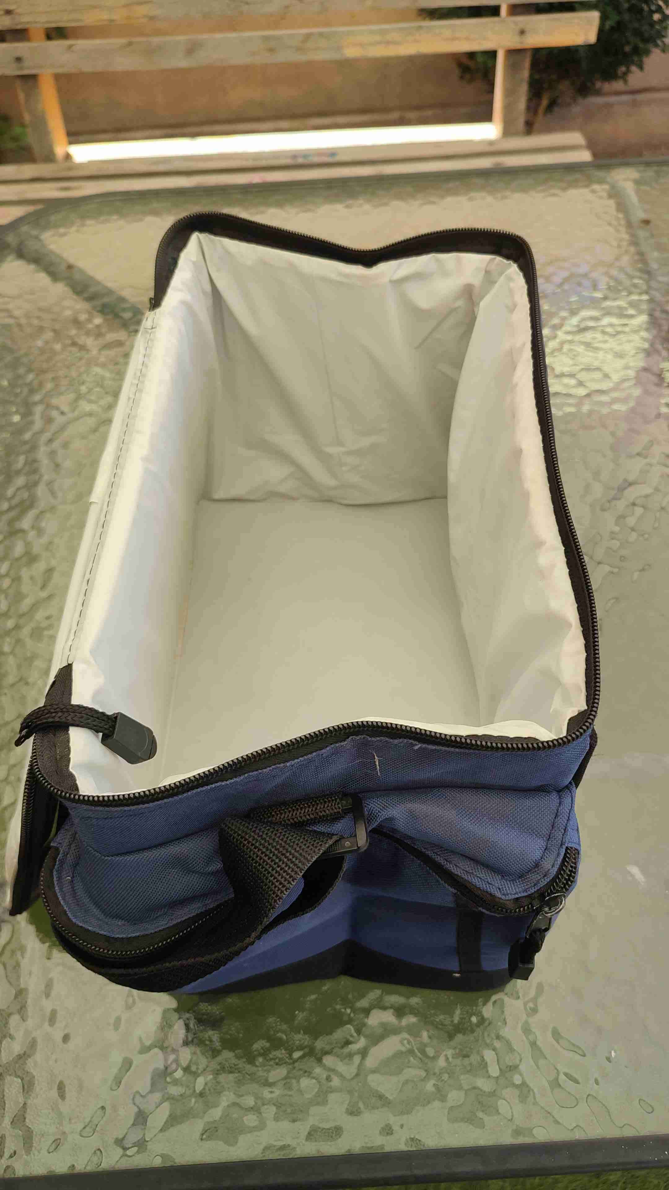 Nevera portátil azul mediana - miniatura 3