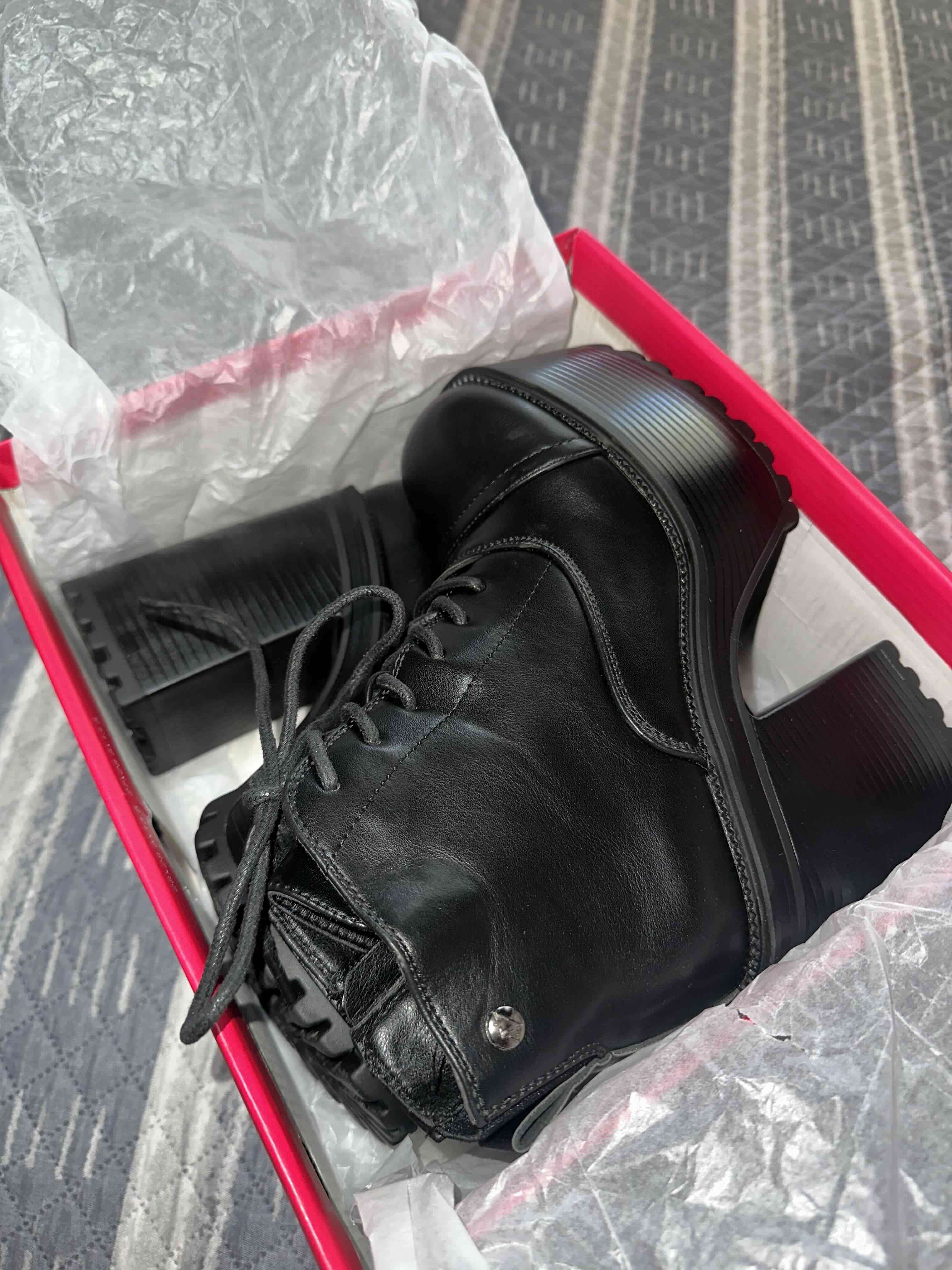 Botines negros con plataforma - miniatura 6