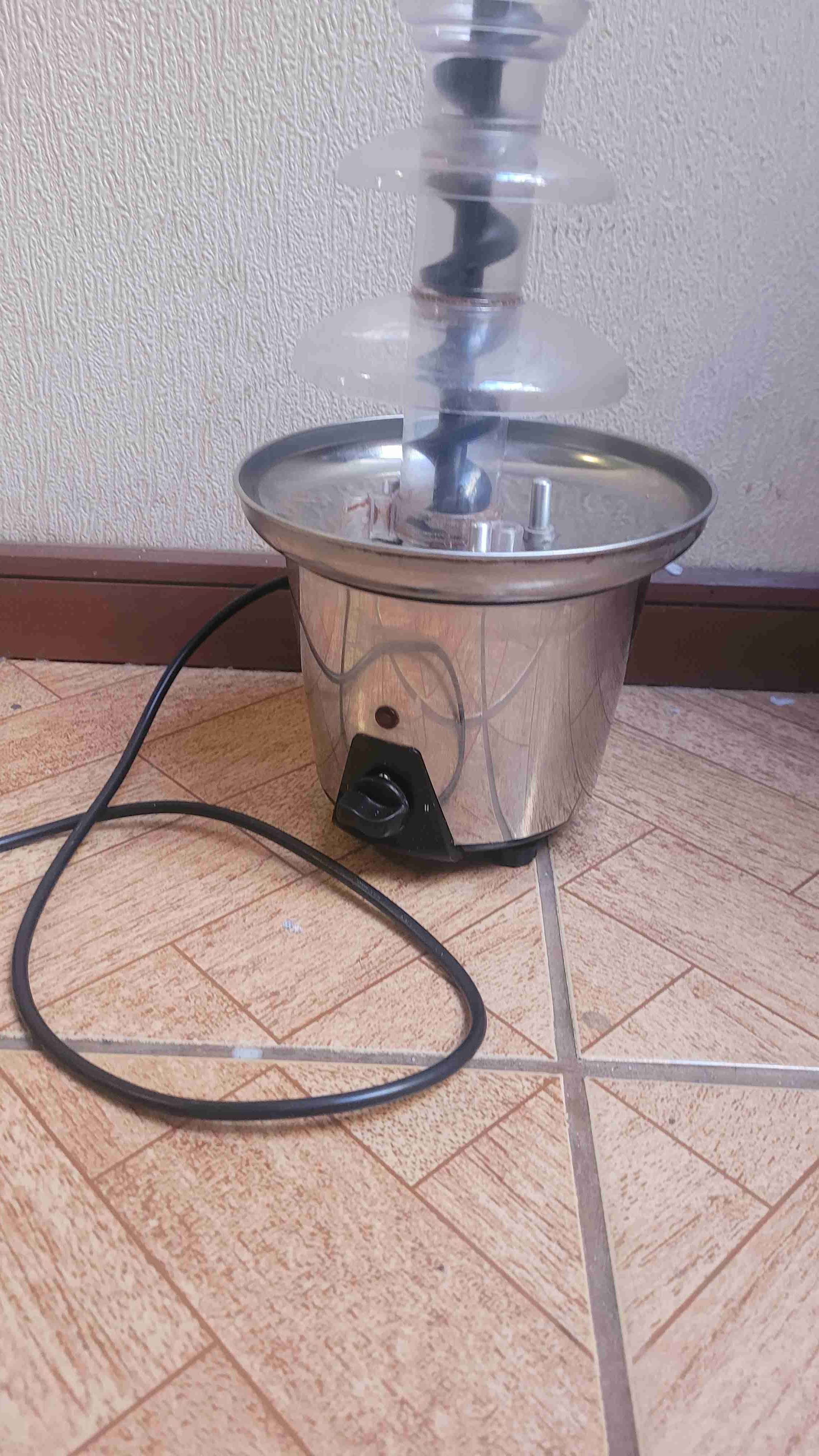 Fuente de chocolate eléctrica