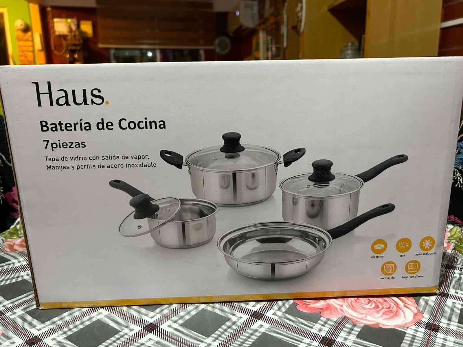 Batería de cocina Haus 7 piezas