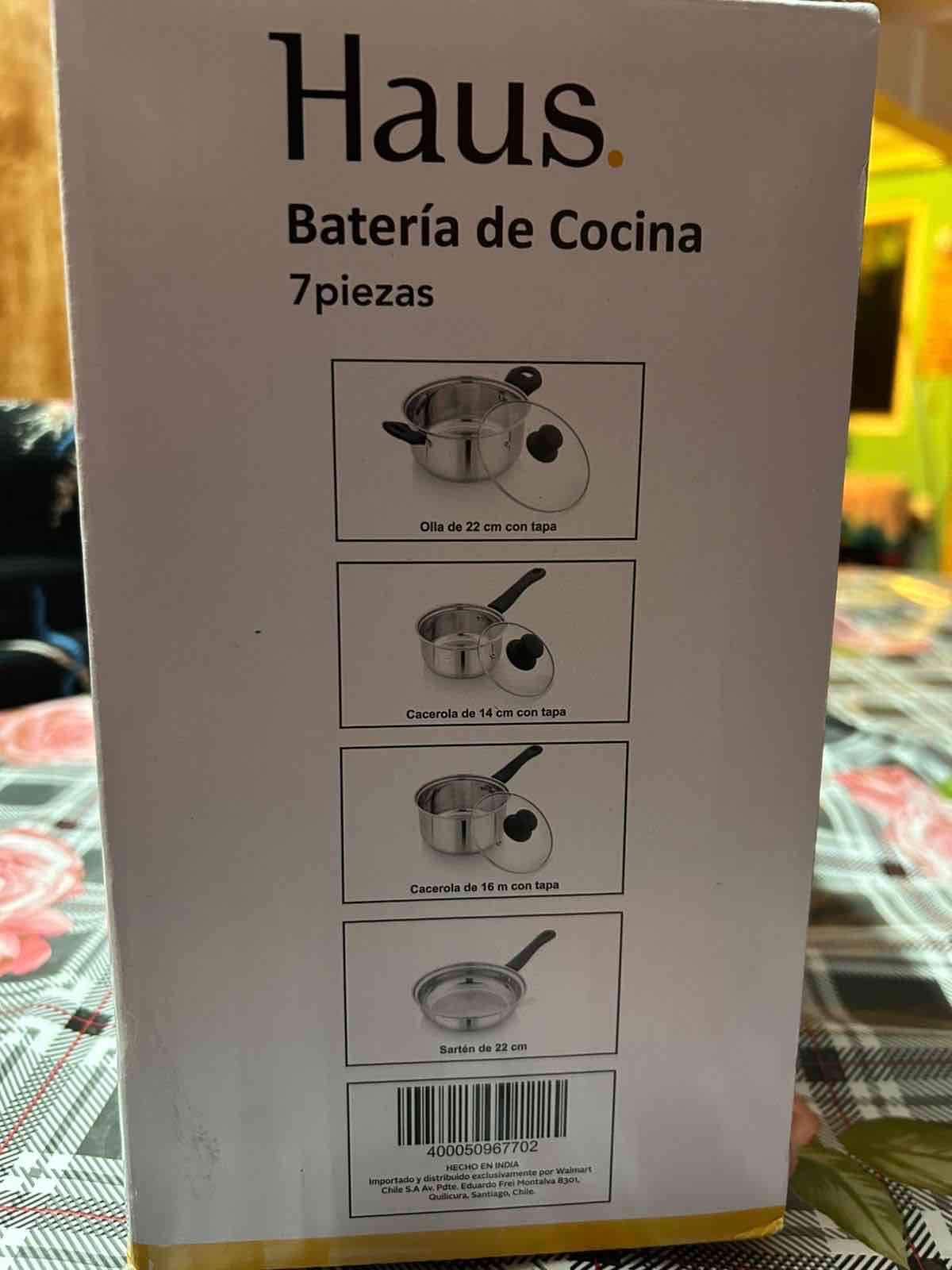 Batería de cocina Haus 7 piezas - miniatura 2