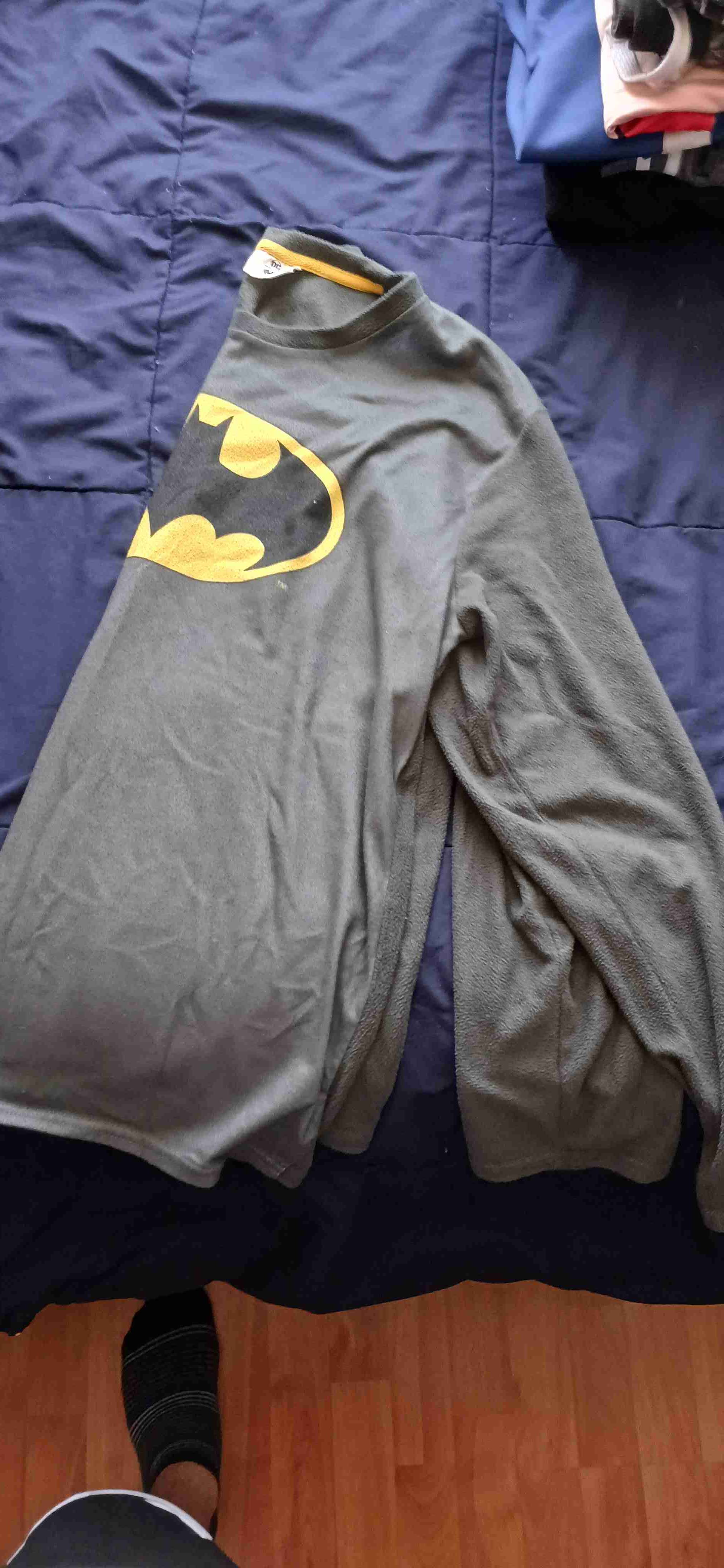 Pijama de polar con diseño de Batman - miniatura 2