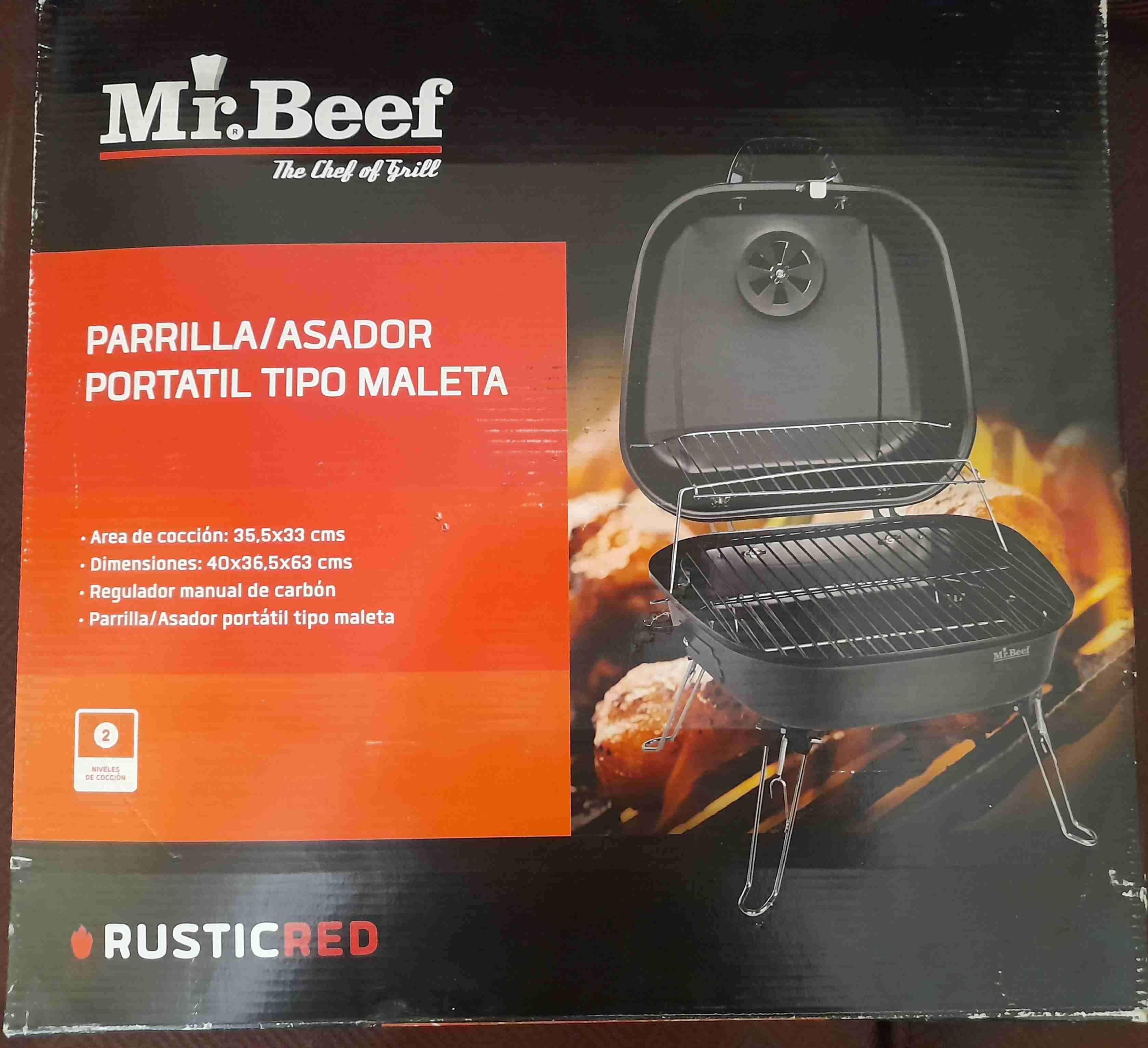 Parrilla portátil Mr. Beef