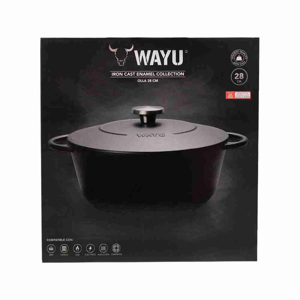 Olla Ennamel 28 cm Iron cast hierro fundido wayu - miniatura 3