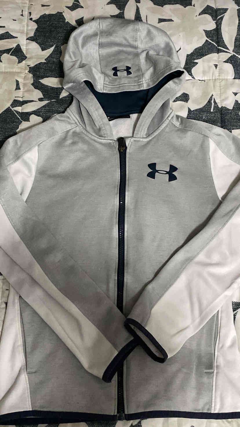 Polerón gris con capucha Under talla s - miniatura 2