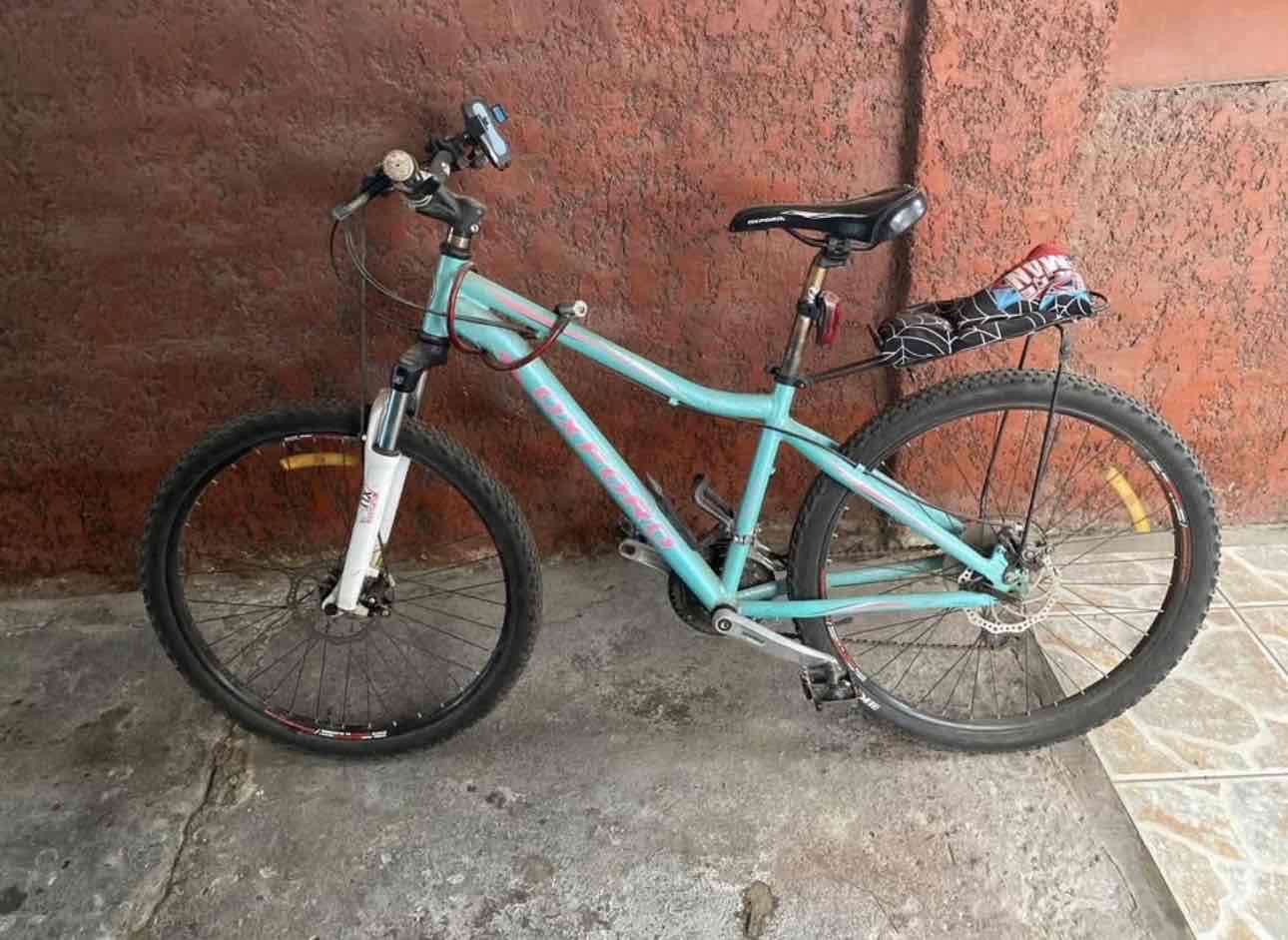 Bicicleta montaña azul resistente - miniatura 2