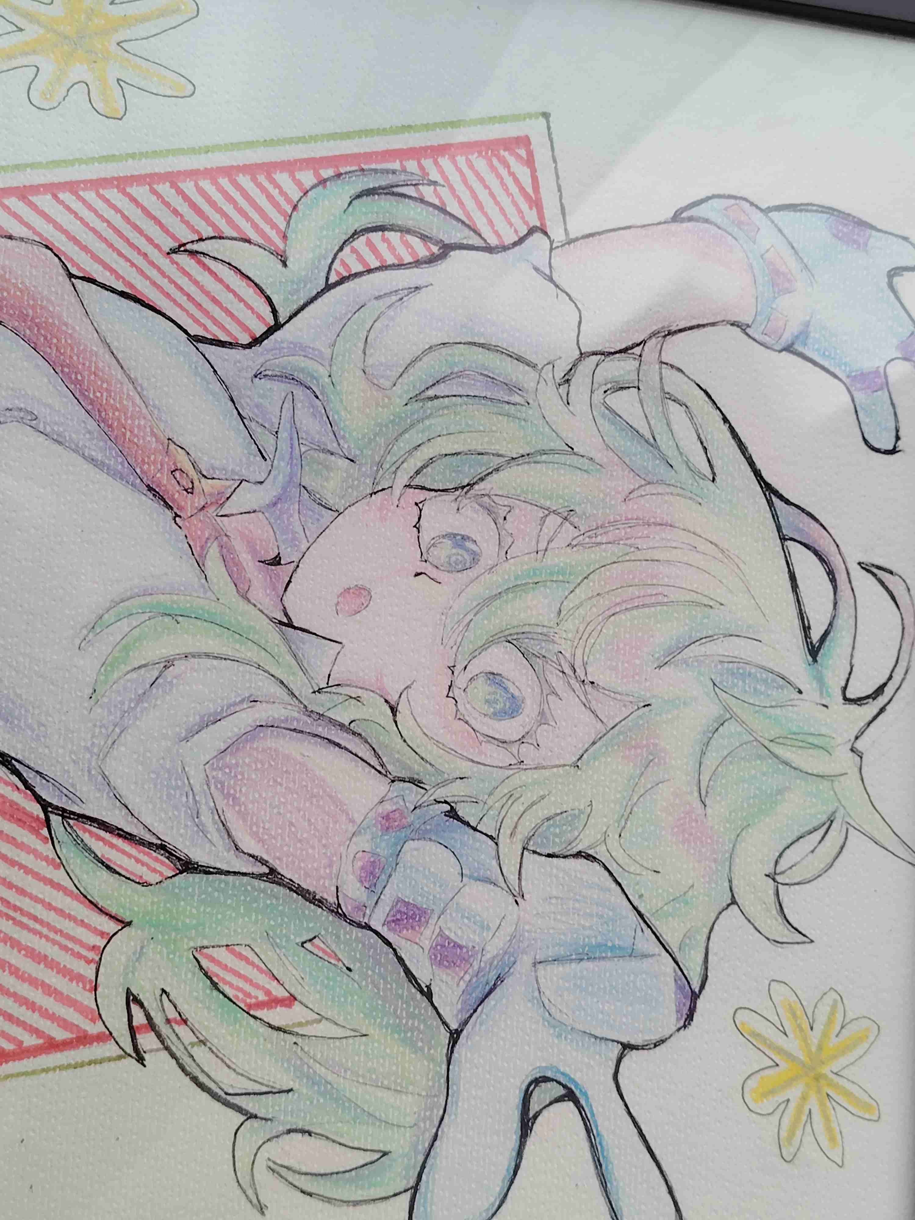 Ilustración enmarcada de Toru Hagakure - 2