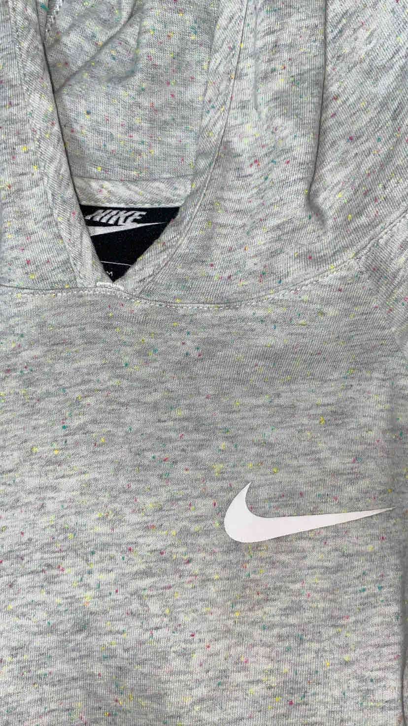 Polerón gris con capucha Nike - miniatura 2