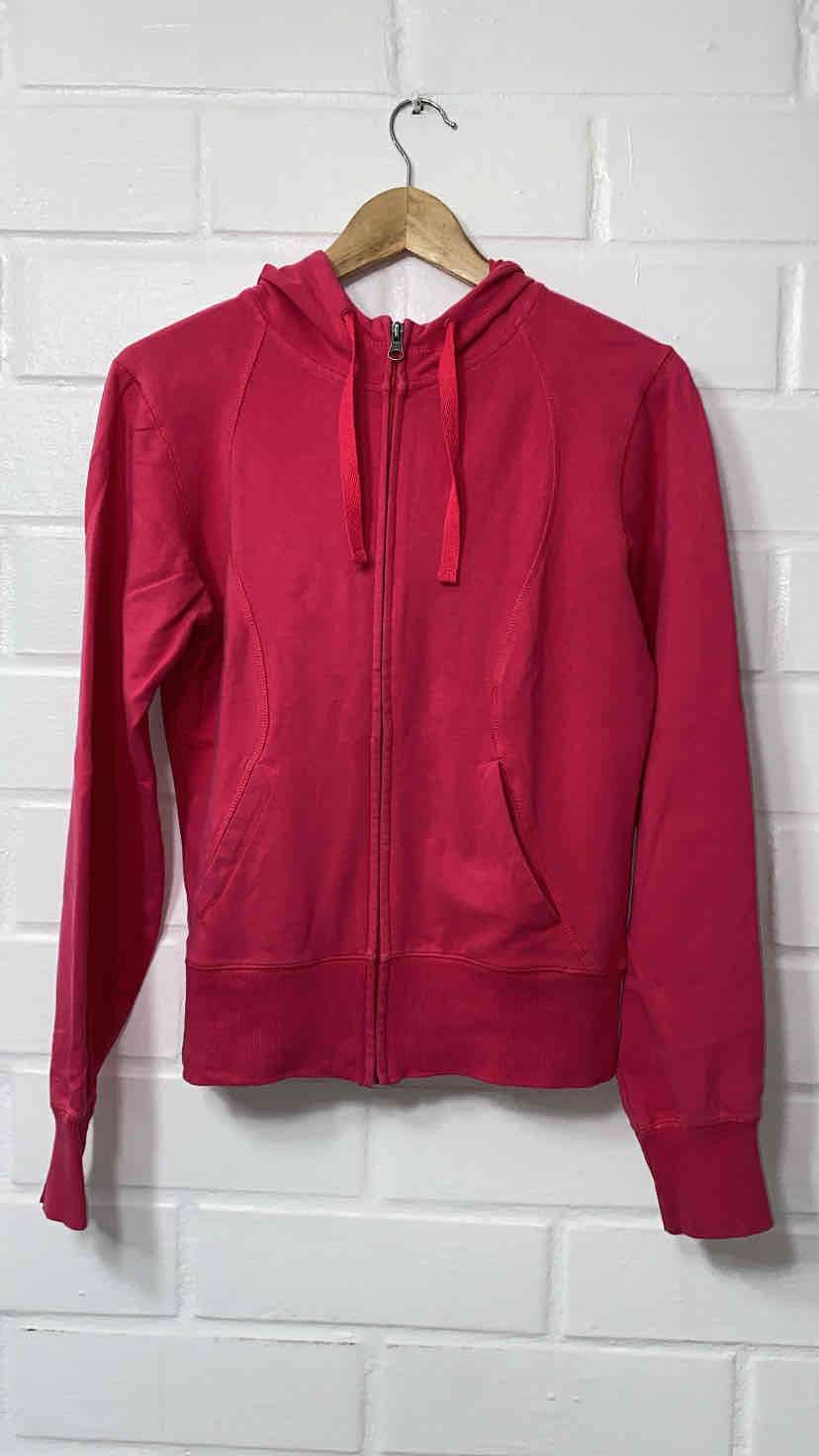 Polerón fucsia con cierre